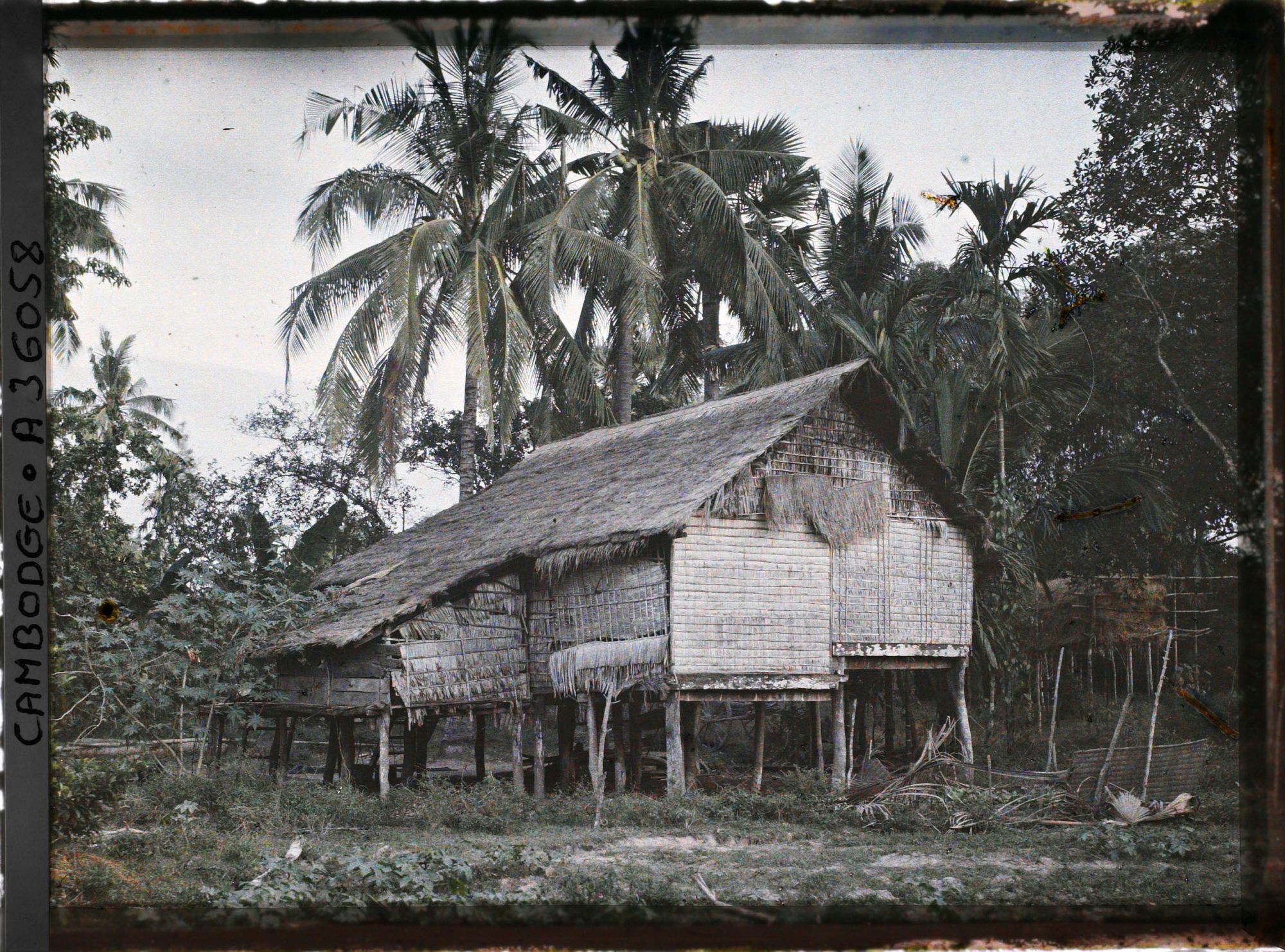 Image représentant Une maison sur pilotis