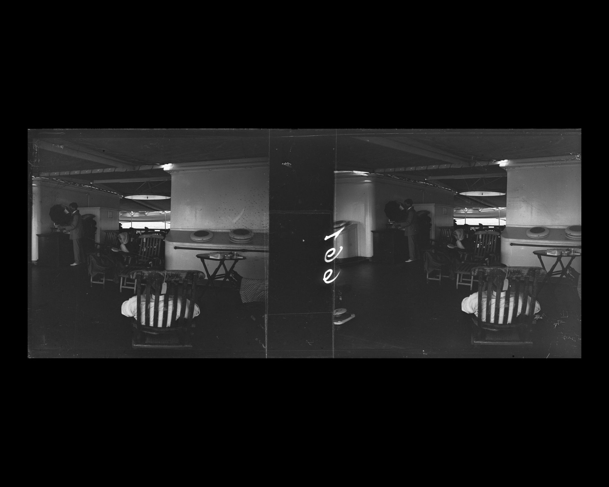 Image représentant Passagers sur le pont des 1eres classes