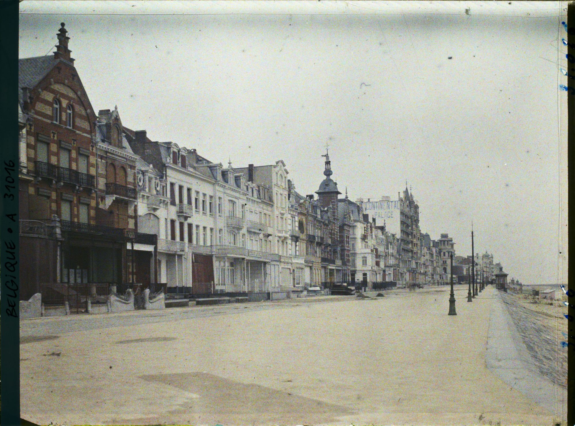 Image représentant Belgique, Blankenberghe, Vue générale de la digue