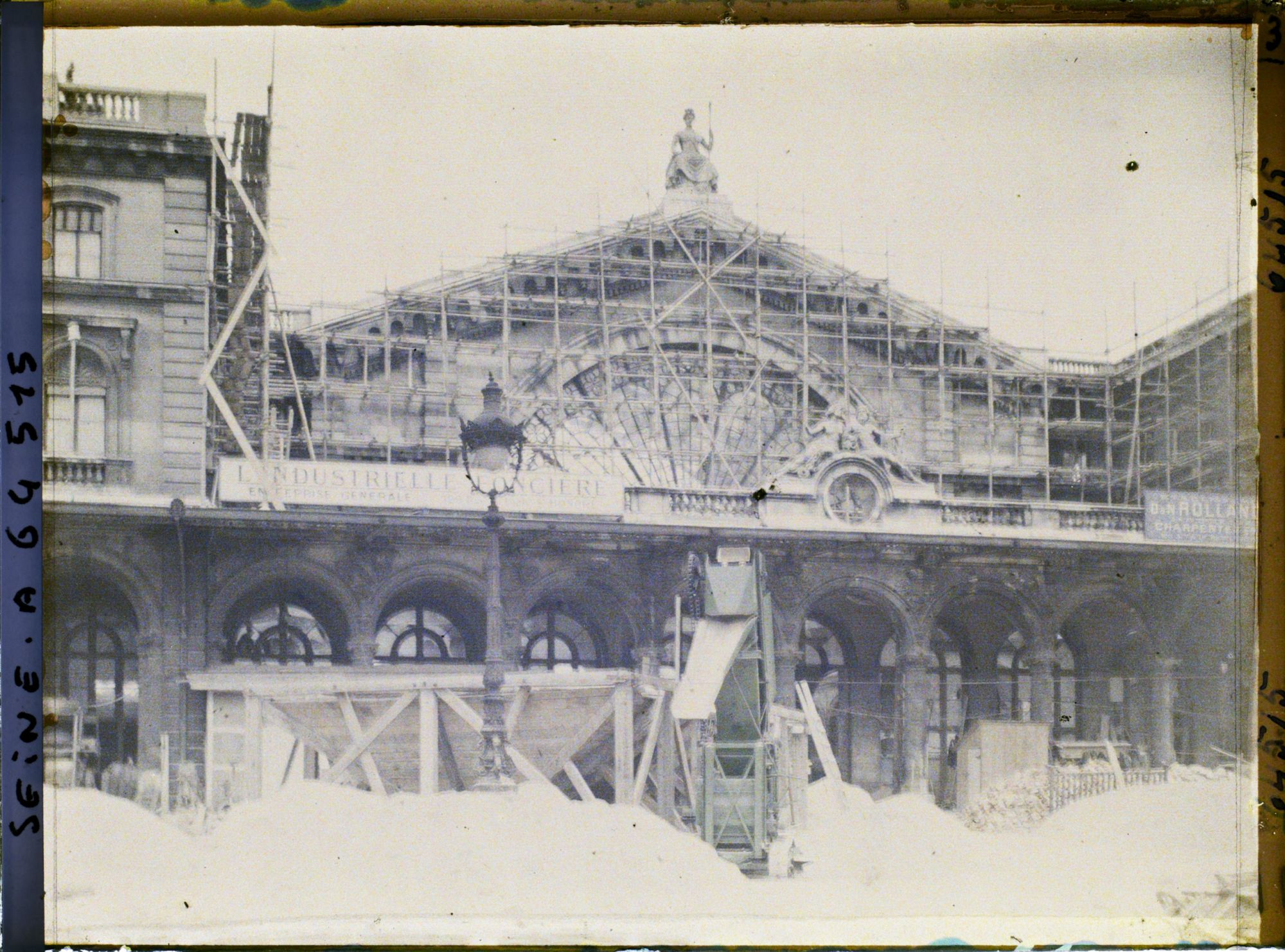 Image représentant Travaux d'agrandissement de la gare de l'Est, la façade