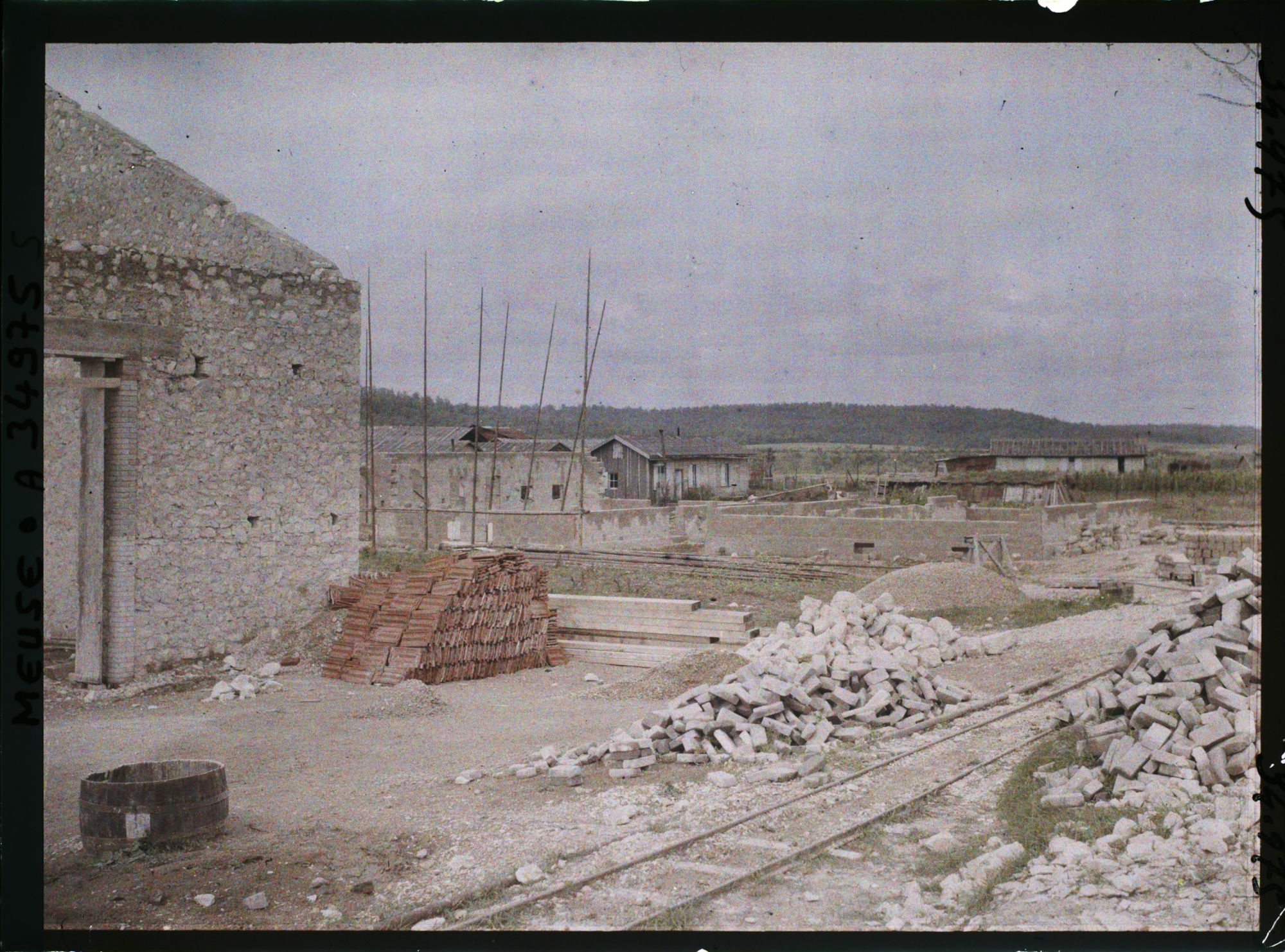 Image représentant France, Boureuil Secteur de Vauquois, Aspect des Chantiers