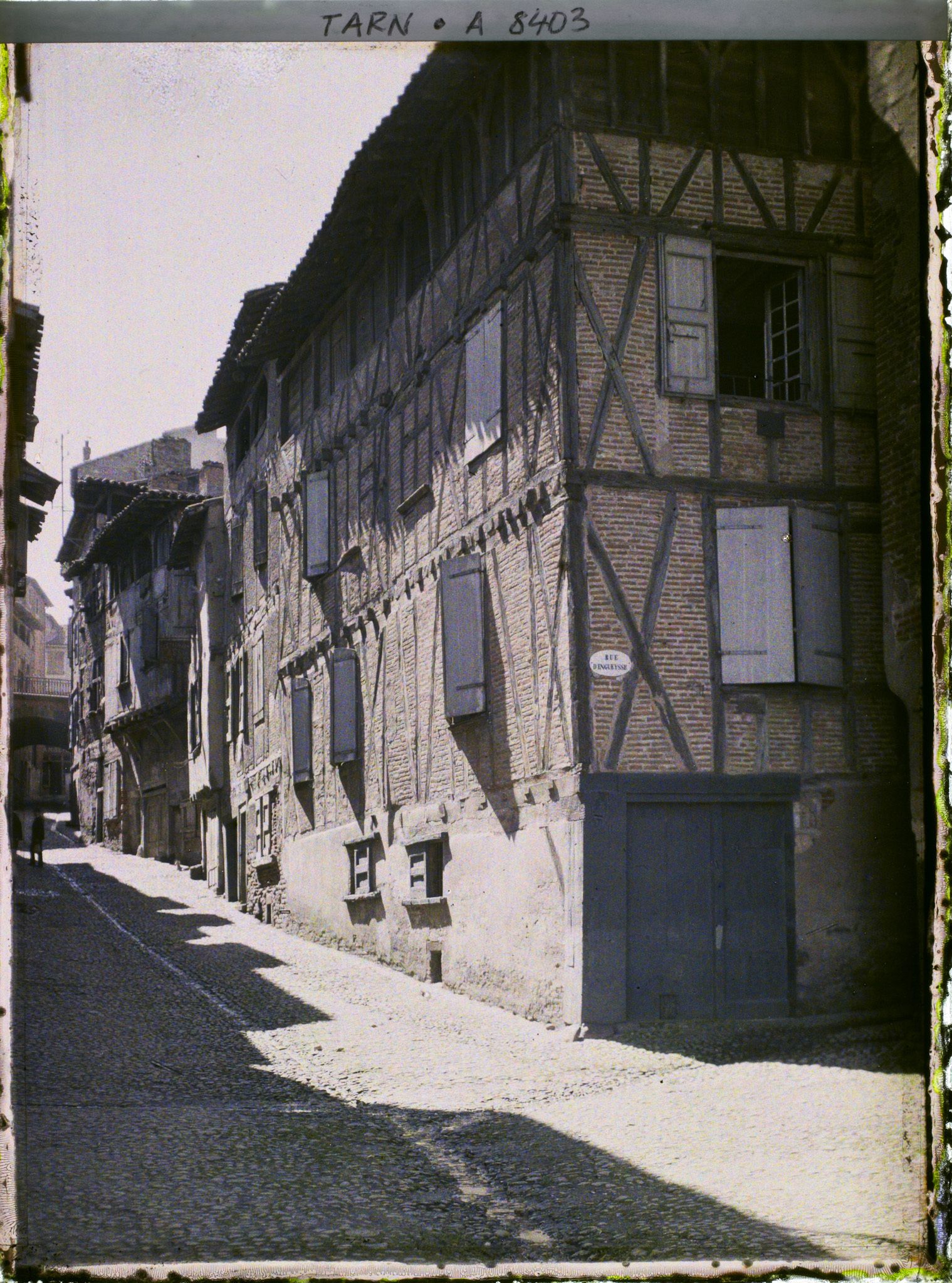 Image représentant La rue de la Grand Côté et la rue d'Engueysse