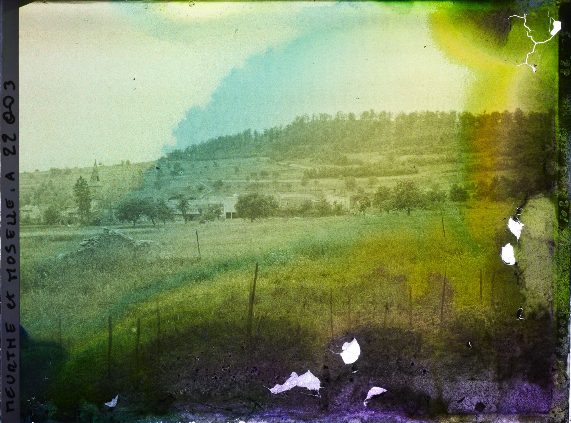 Image représentant France, Norroy, Village de Norroy et lisière nord du Bois Le Prêtre