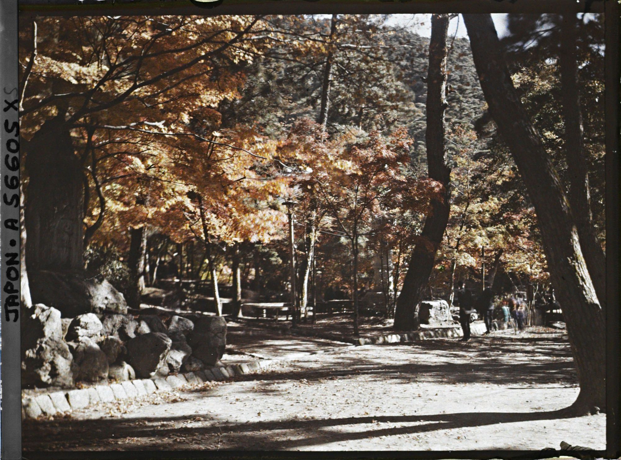 Image représentant Paysage d'automne au temple bouddhique d'Eikan-dô Zenrin-ji