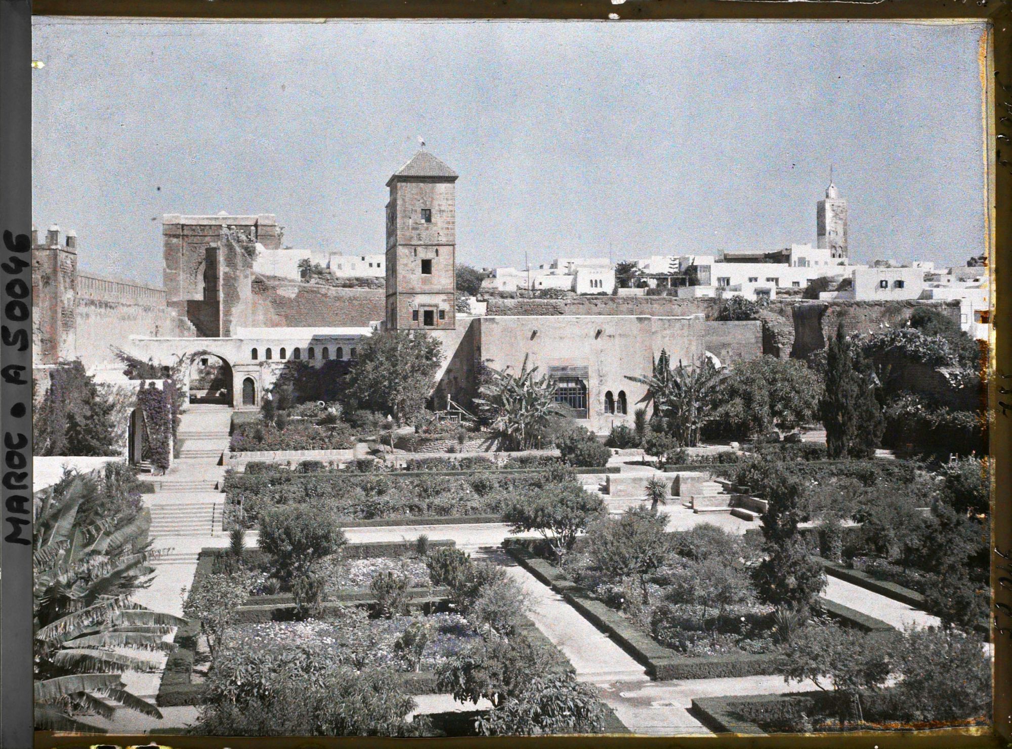 Image représentant Les jardins de la médersa et la casbah des Oudaïa