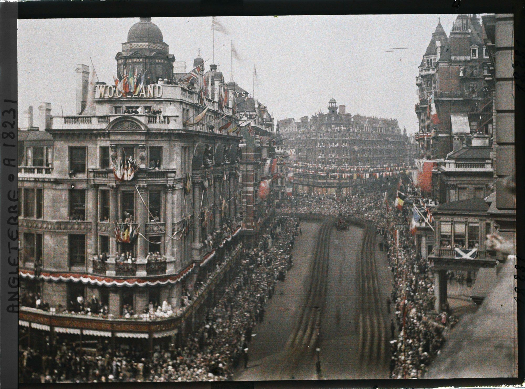 Image représentant Défilé des troupes alliées dans la capitale britannique