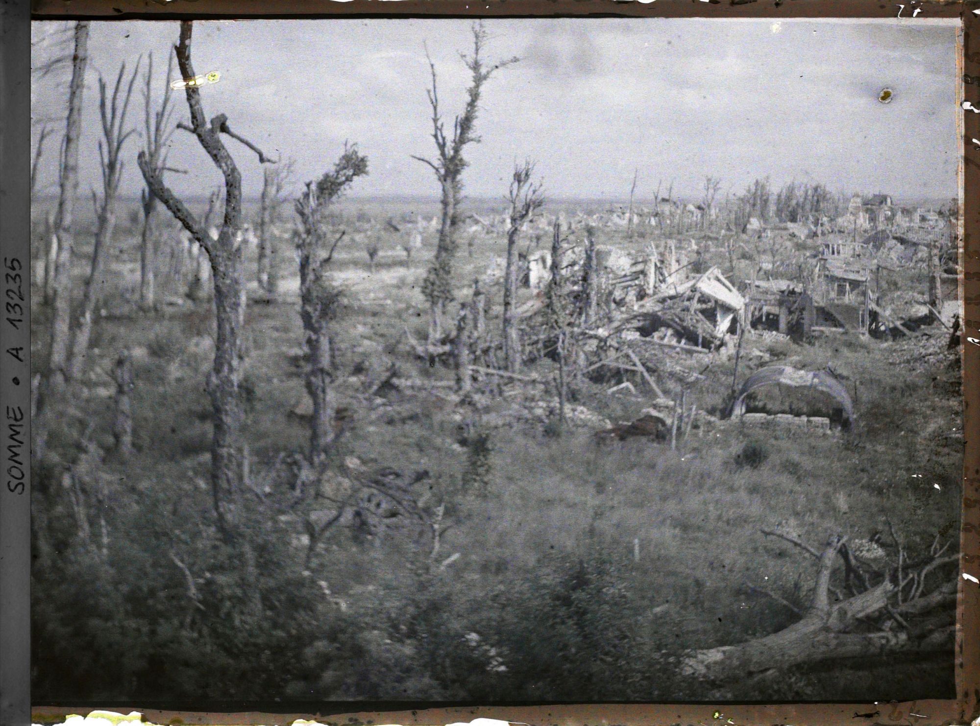 Image représentant France, Chaulnes, Panorama pris du haut du Château
