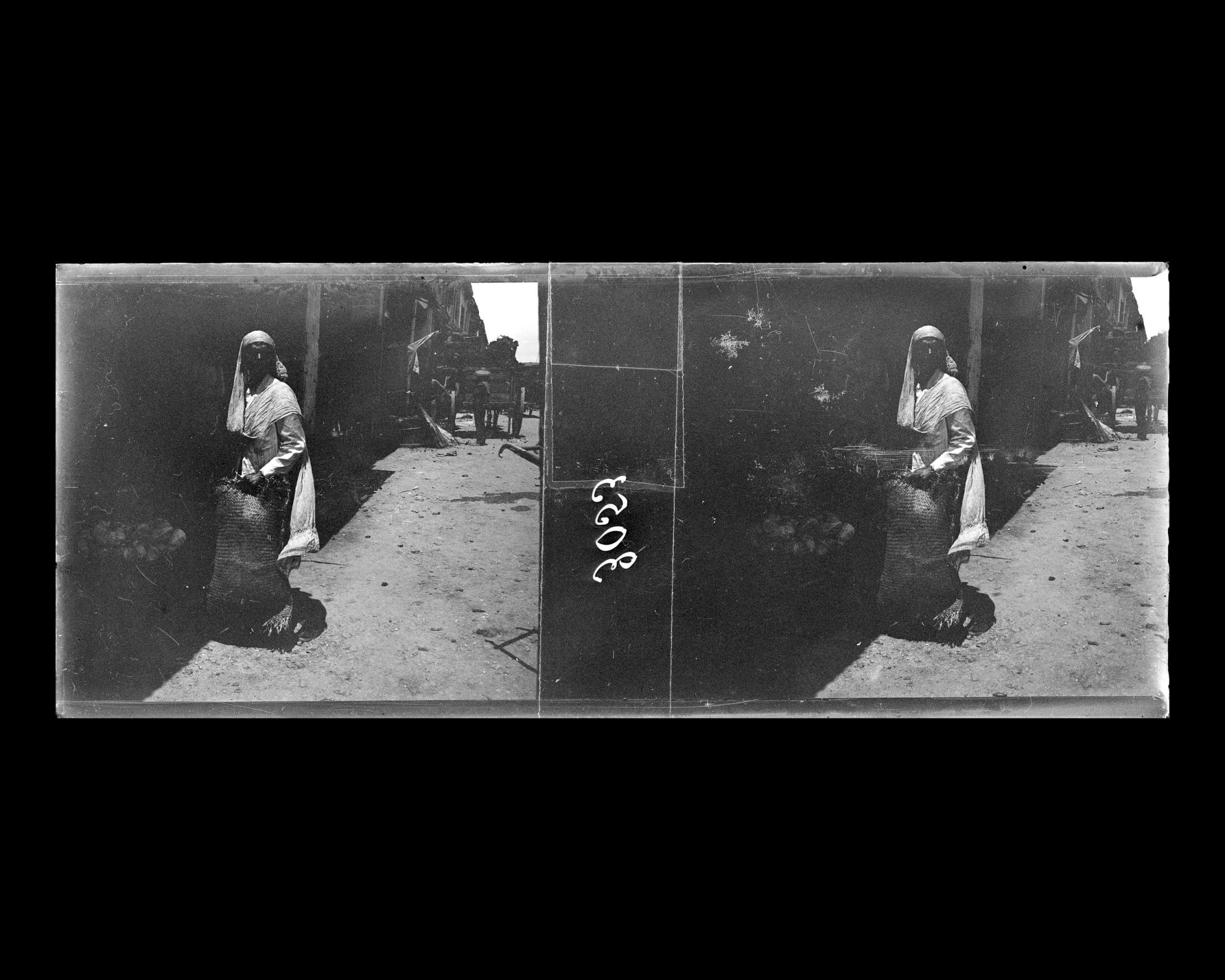 Image représentant Femme Malaise dans le quartier commerçant