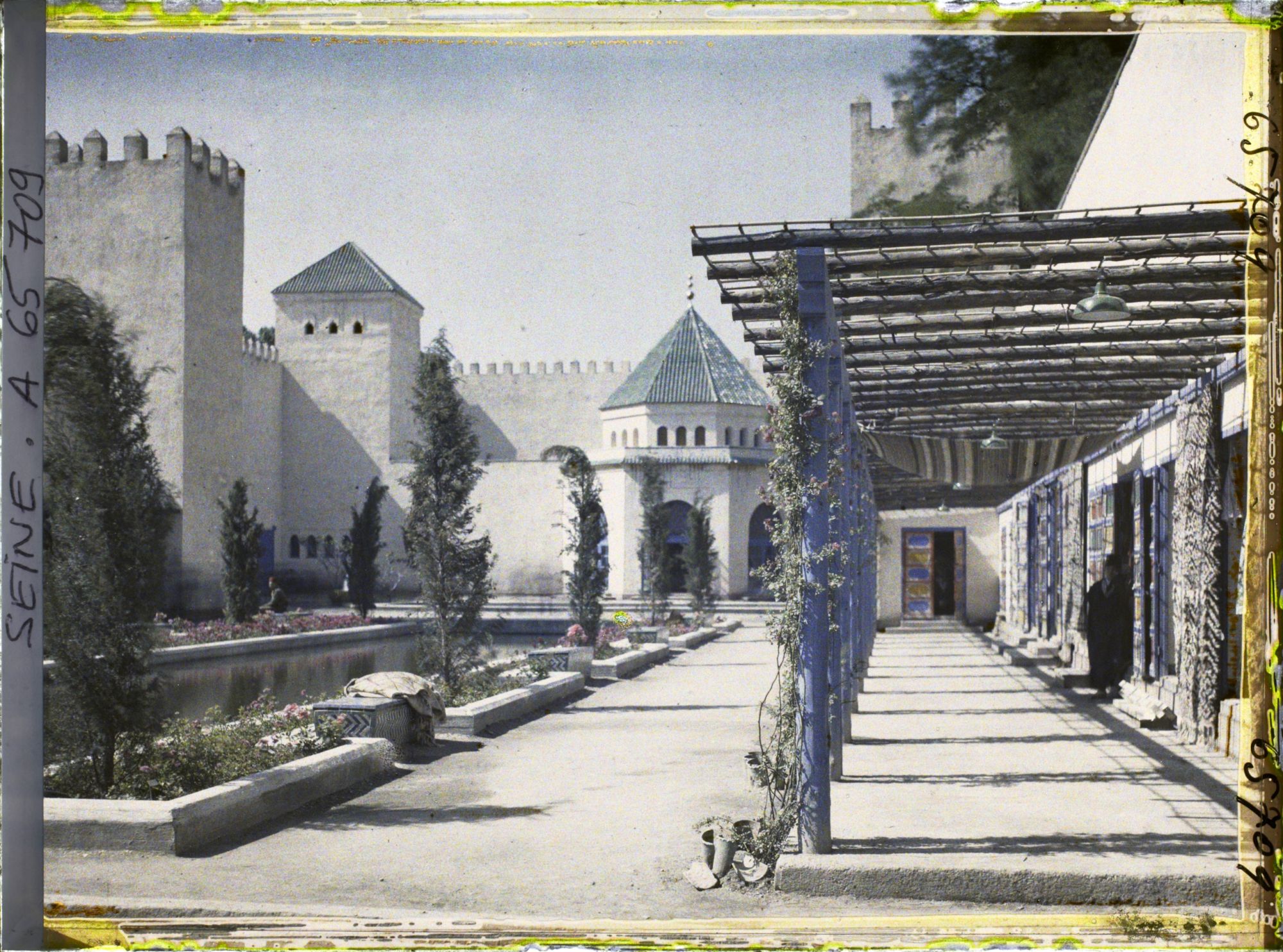 Image représentant L'Exposition Coloniale Internationale de 1931, le pavillon du Maroc