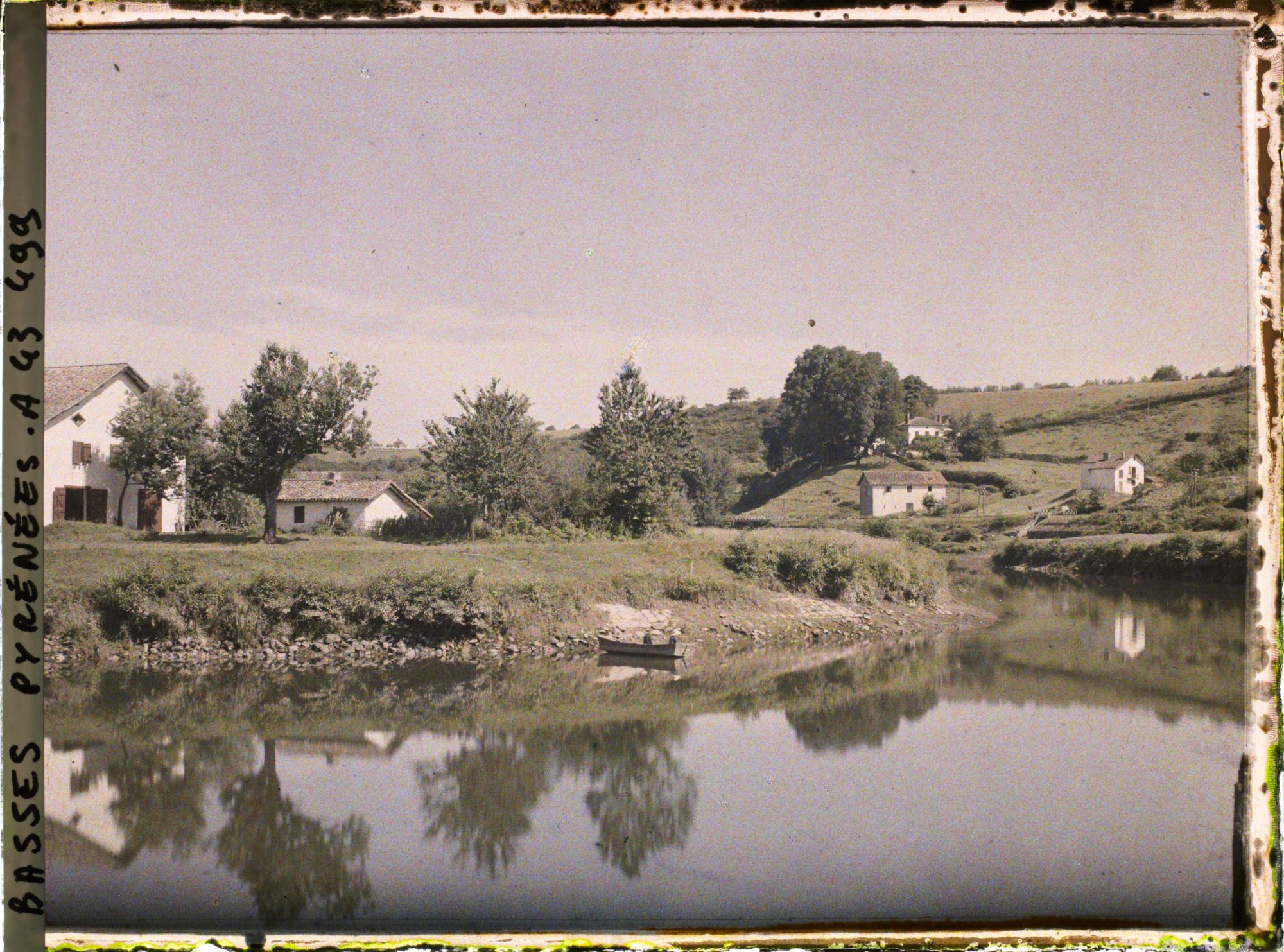 Image représentant France, Villefranque, Bords de la Nive à Villefranque