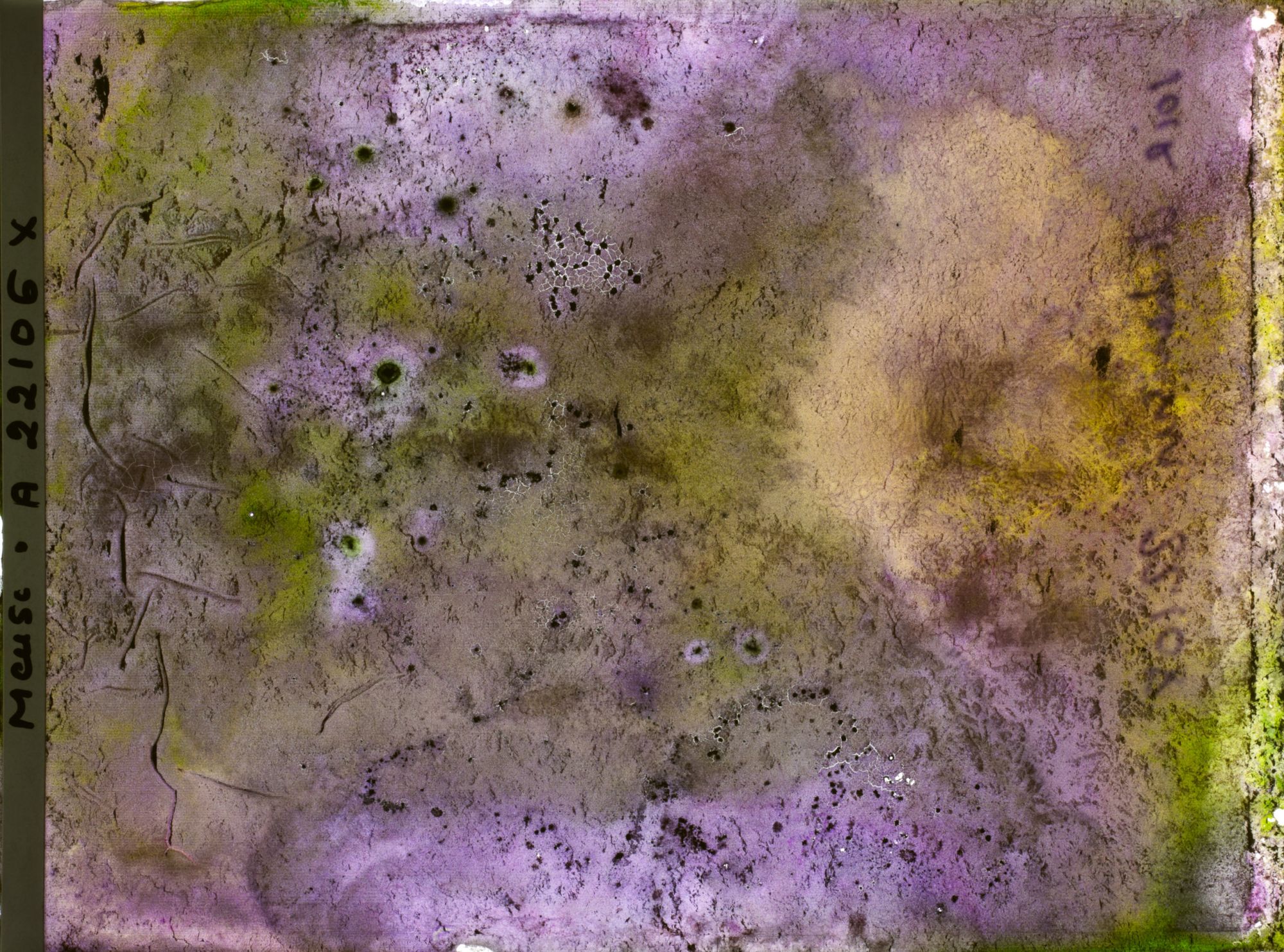 Image représentant Image illisible, plaque endommagée par l'eau (altérations d'époque)