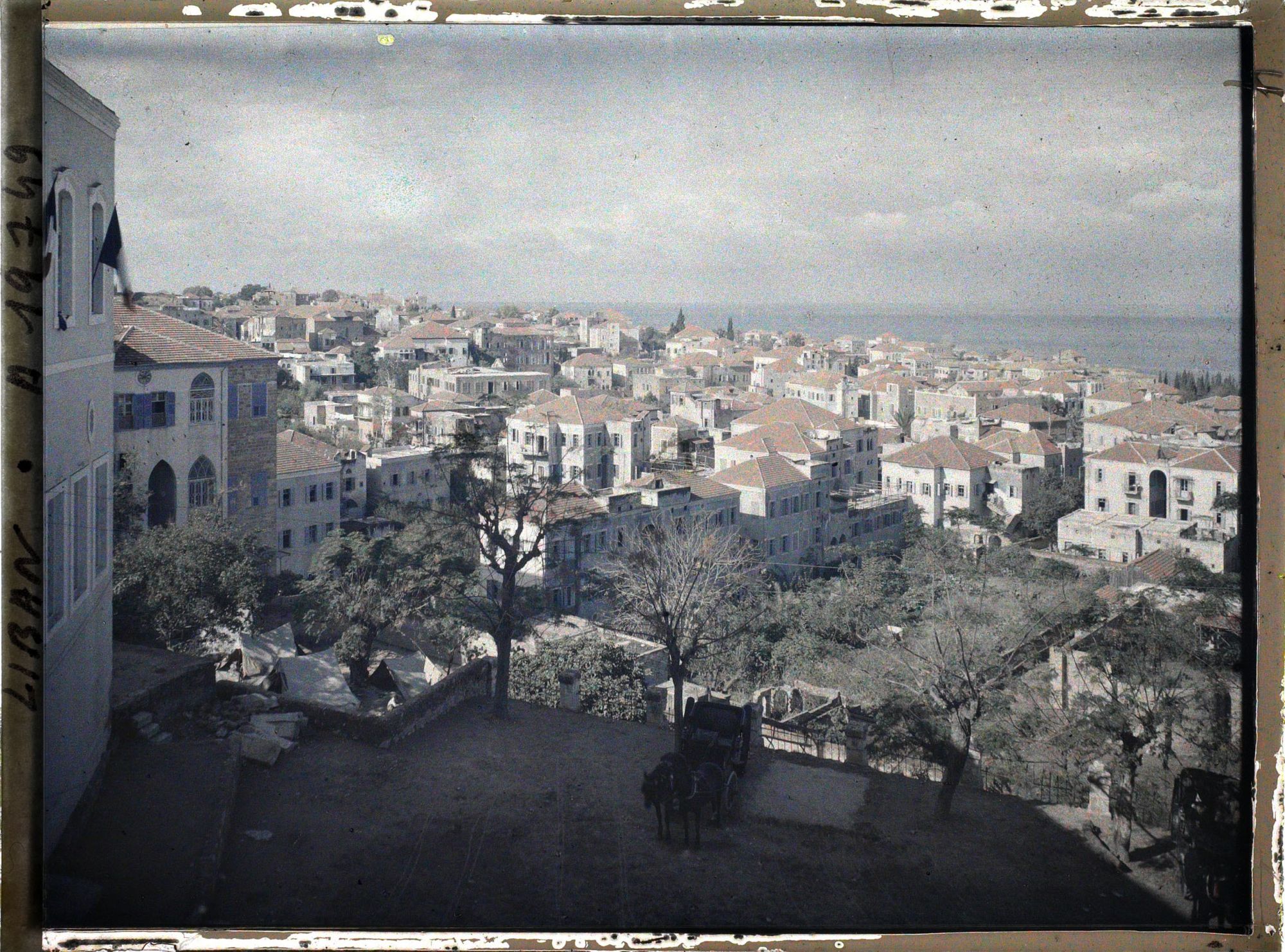 Image représentant Panorama pris du Grand Sérail, vers le quartier Ouadi
