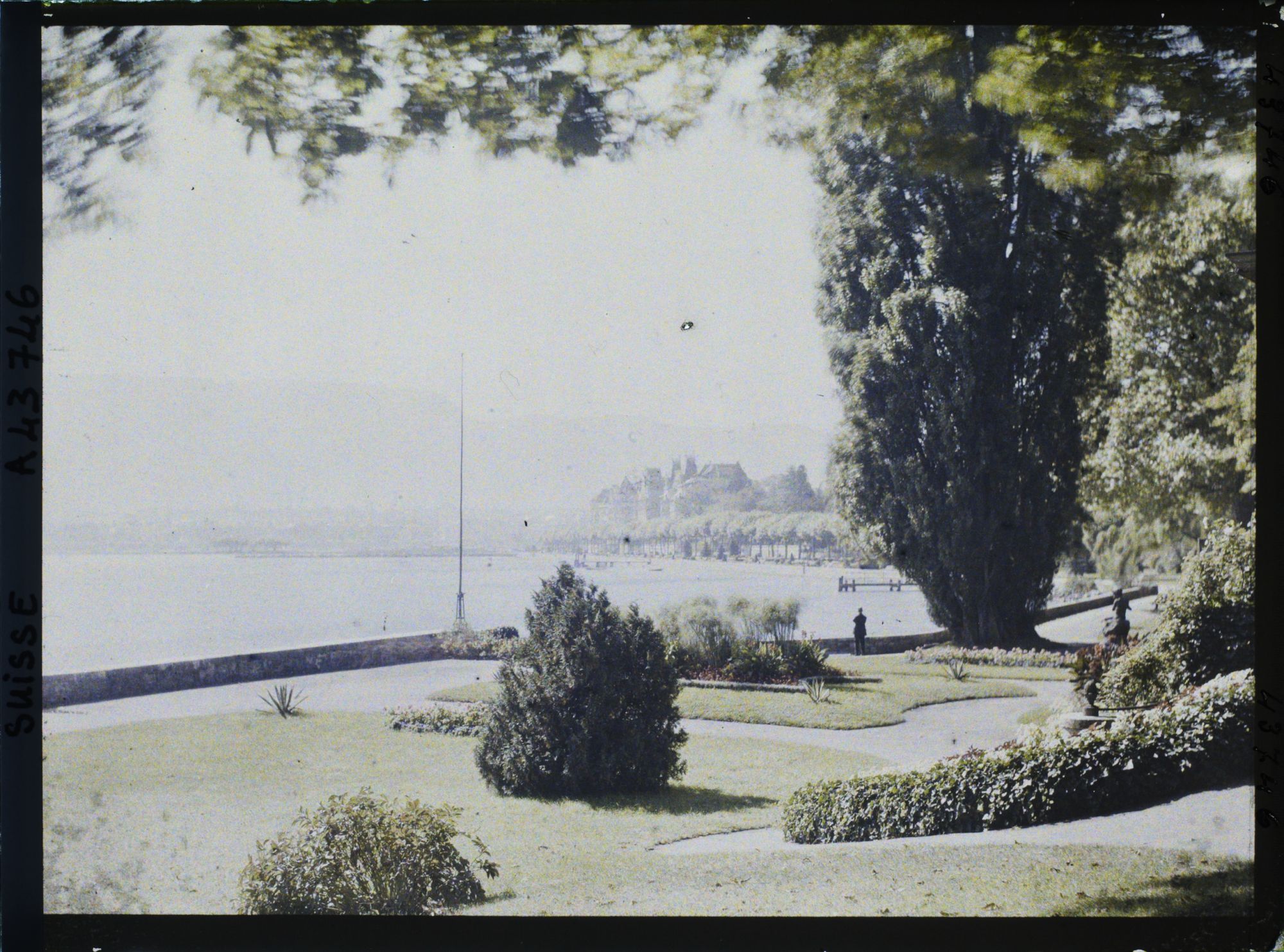 Image représentant Le parc Mon Repos et le Léman
