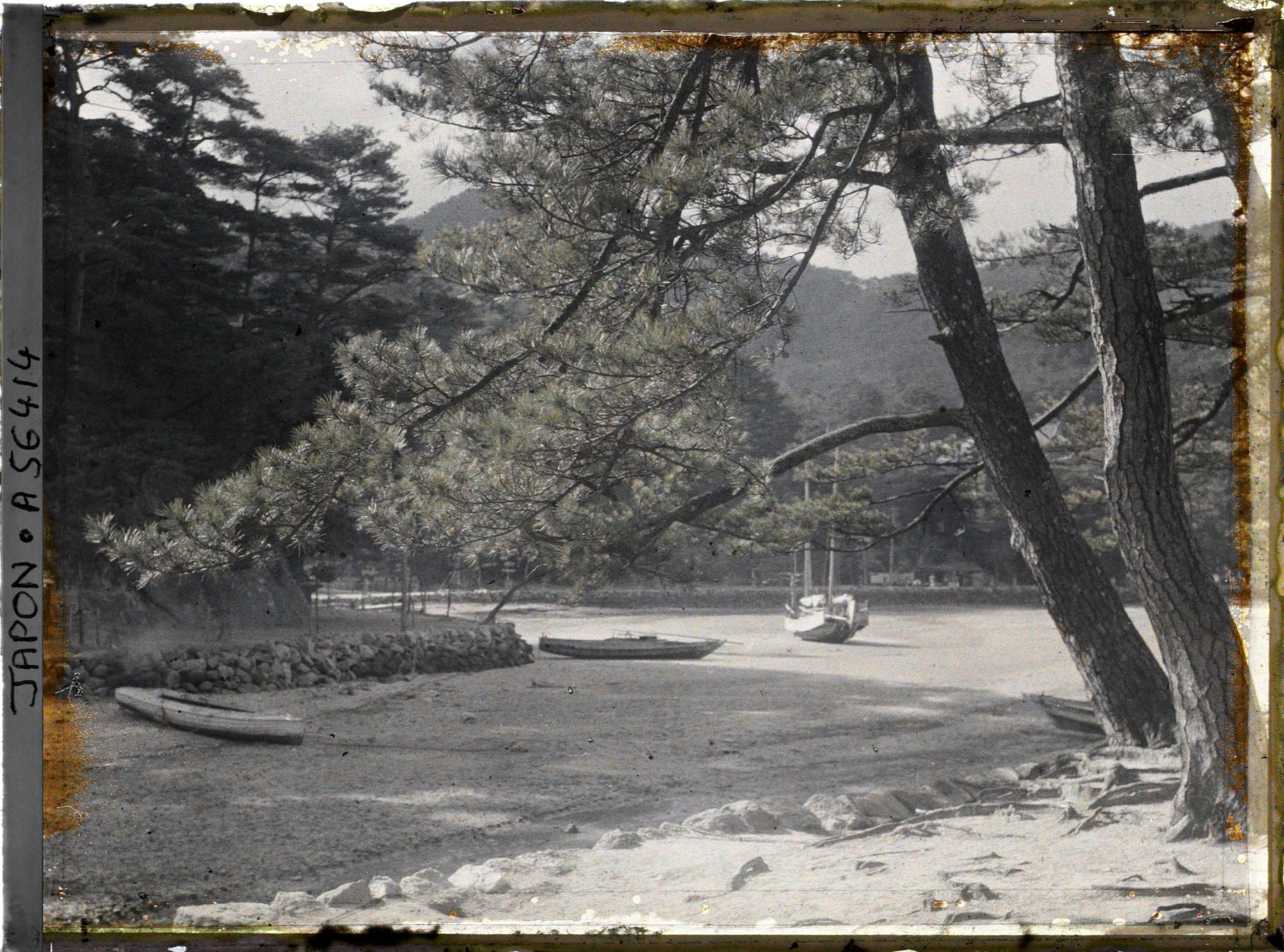 Image représentant Paysage à marée basse, aux abords du sanctuaire Itsukushima-jinja