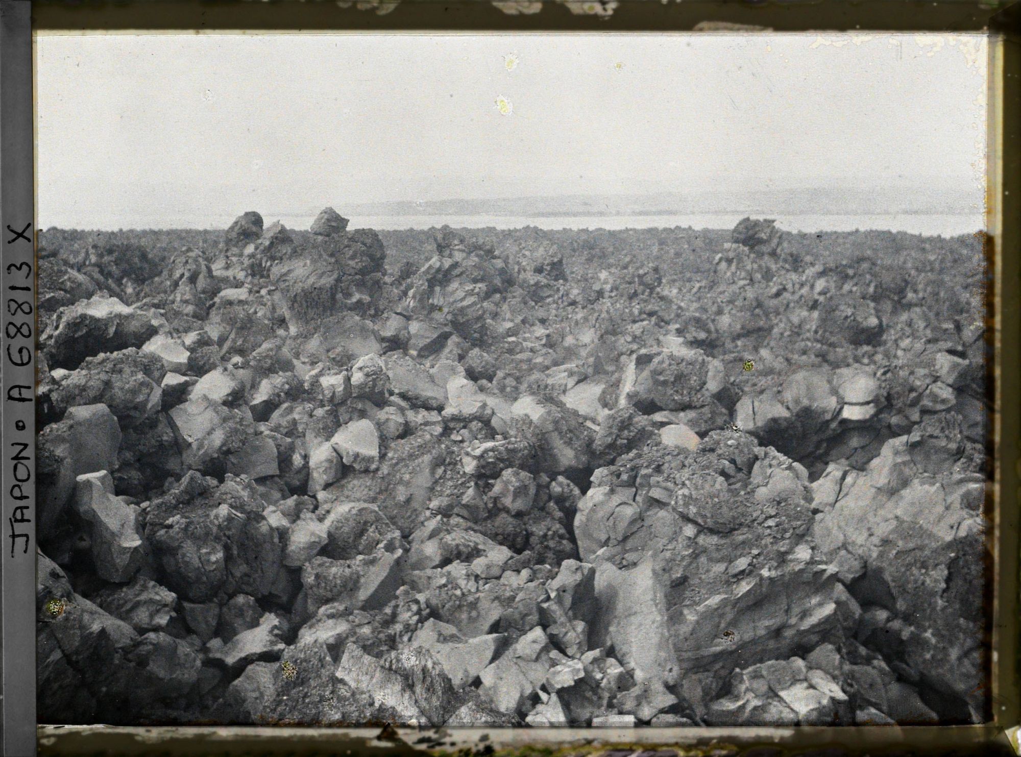 Image représentant Le volcan Sakurajima, agrégat de lave