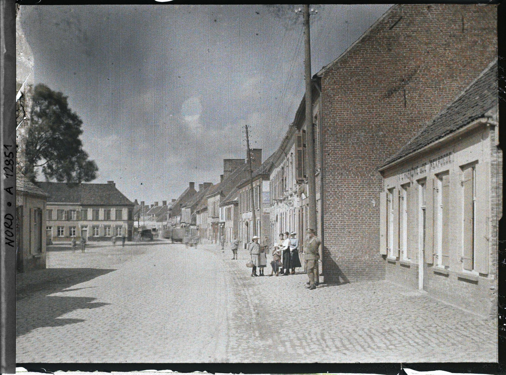 Image représentant France, Rexpoède, Rue - Place
