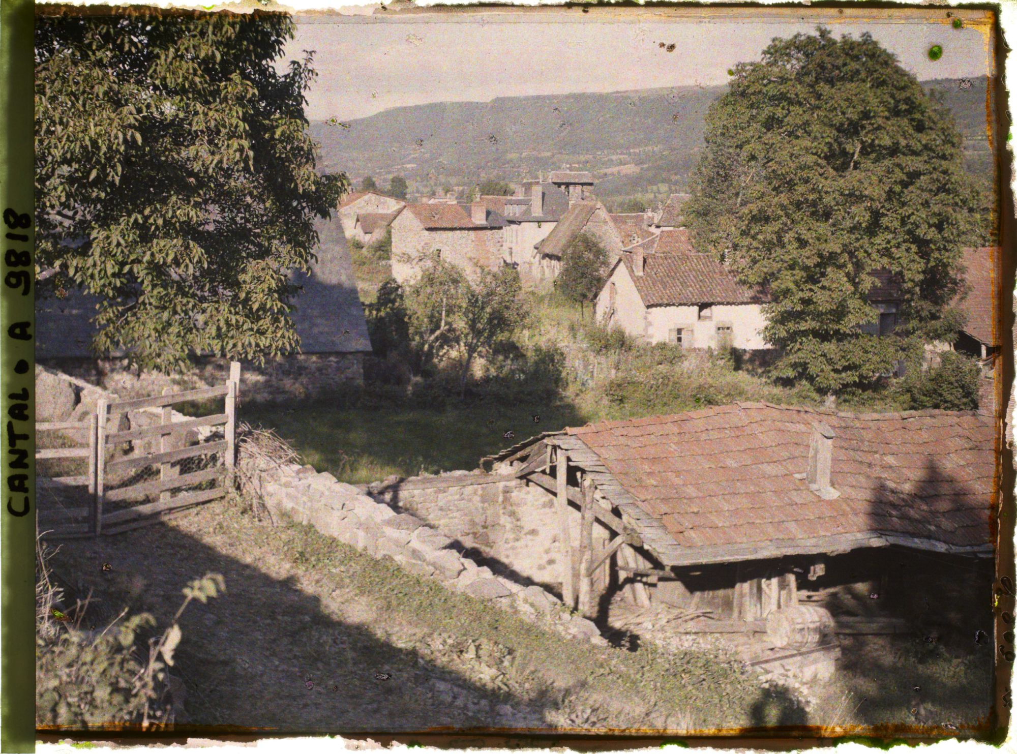 Image représentant Vue du village et du Vallon