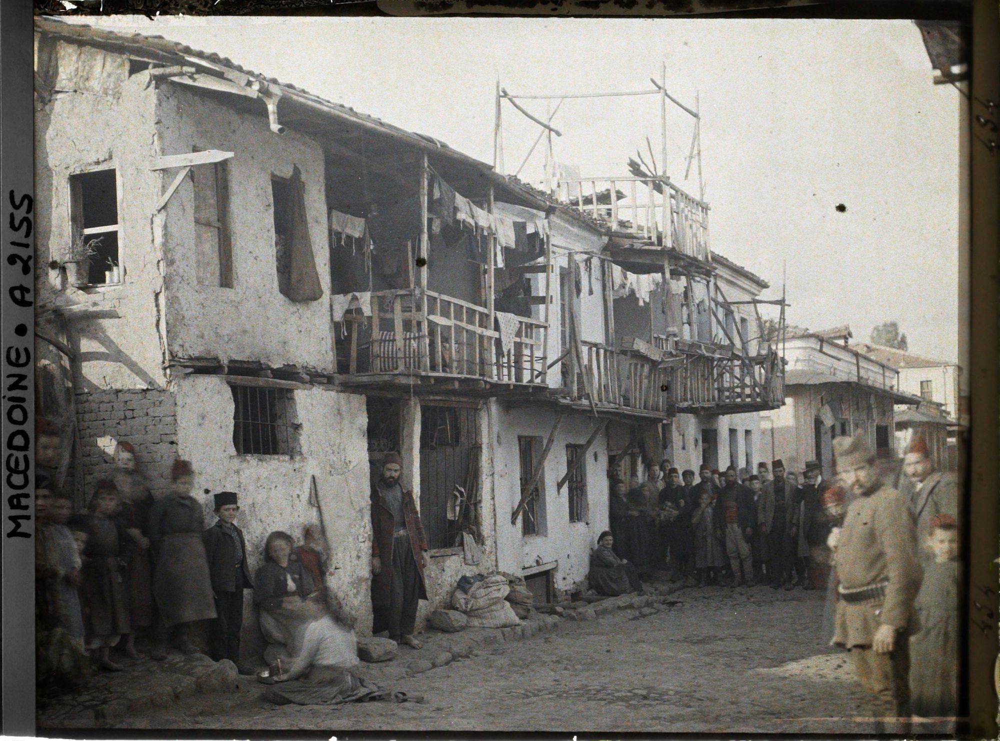 Image représentant Une cour dans le quartier juif pauvre