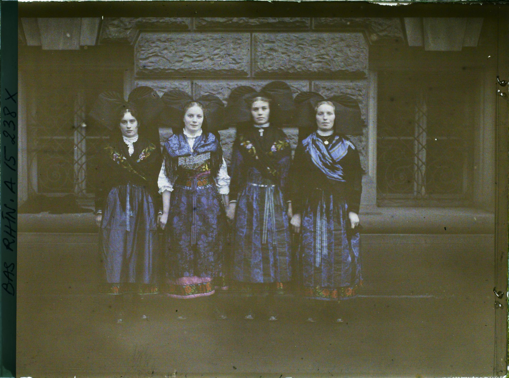 Image représentant France Alsace, Strasbourg, Quatre Alsaciennes de Nertesheim