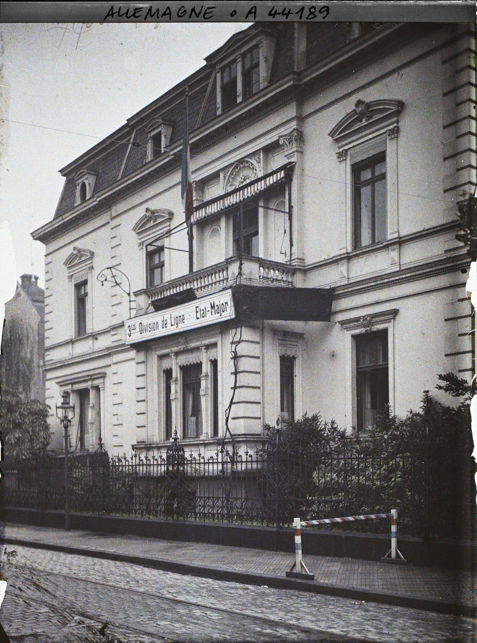 Image représentant Allemagne, Dortmund, Etat Major de la 3e D. Infanterie