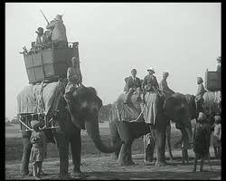 Image représentant Scène de chasse chez le maharajah