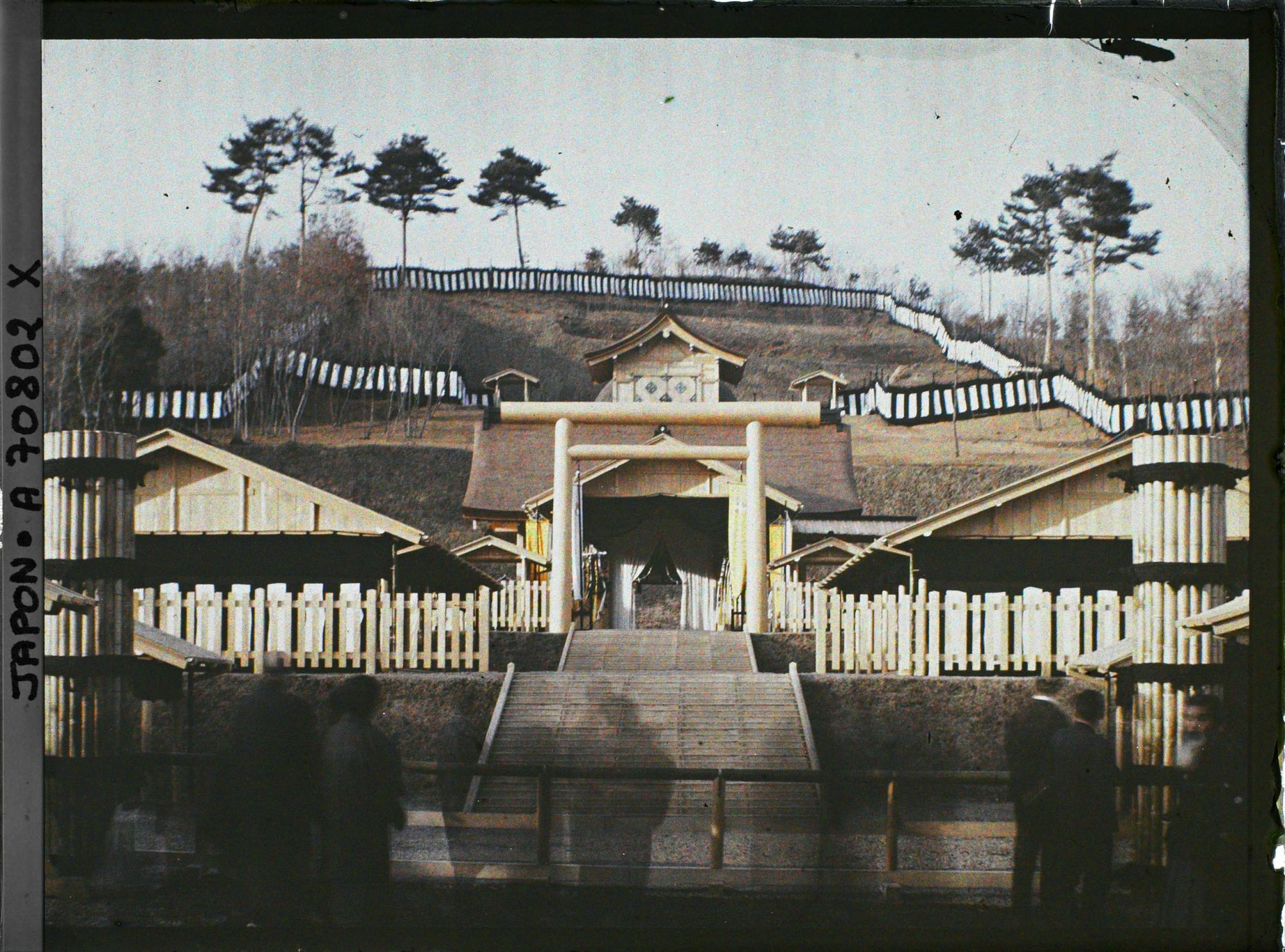 Image représentant Funérailles de l'Empereur Taishô-Tennô (Yoshihito), Tama Goryo (mausolée de Tama)