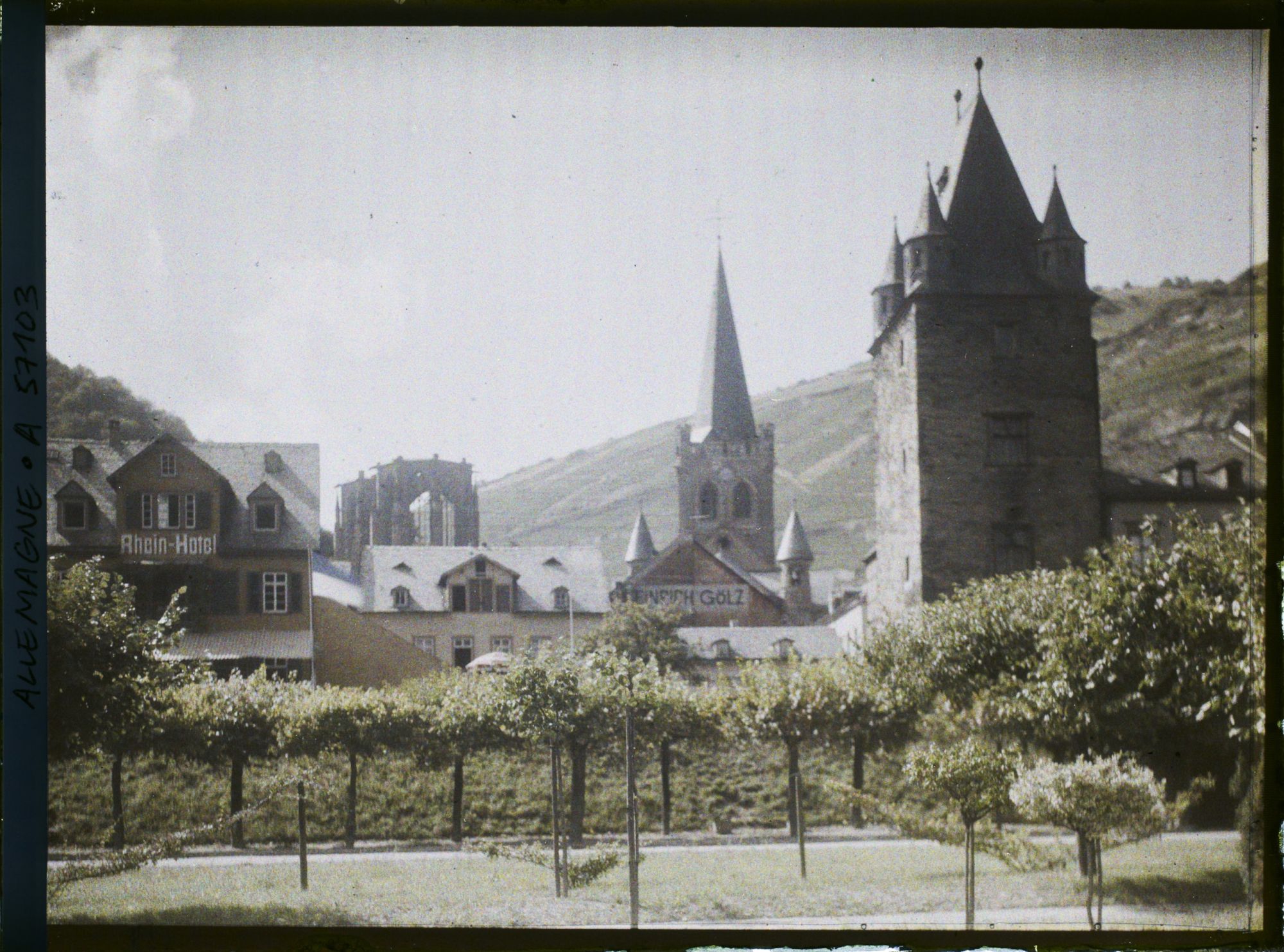 Image représentant Bords du Rhin, Bacharach, Bacharach vues diverses