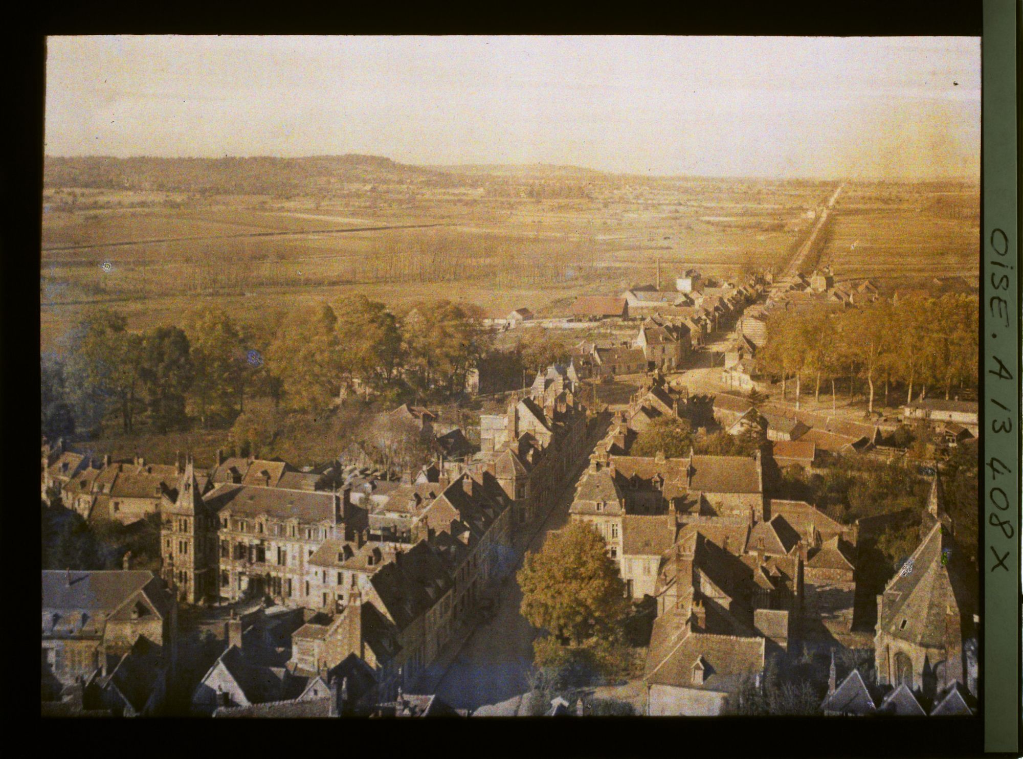 Image représentant France, Panorama s/ la route de Roye