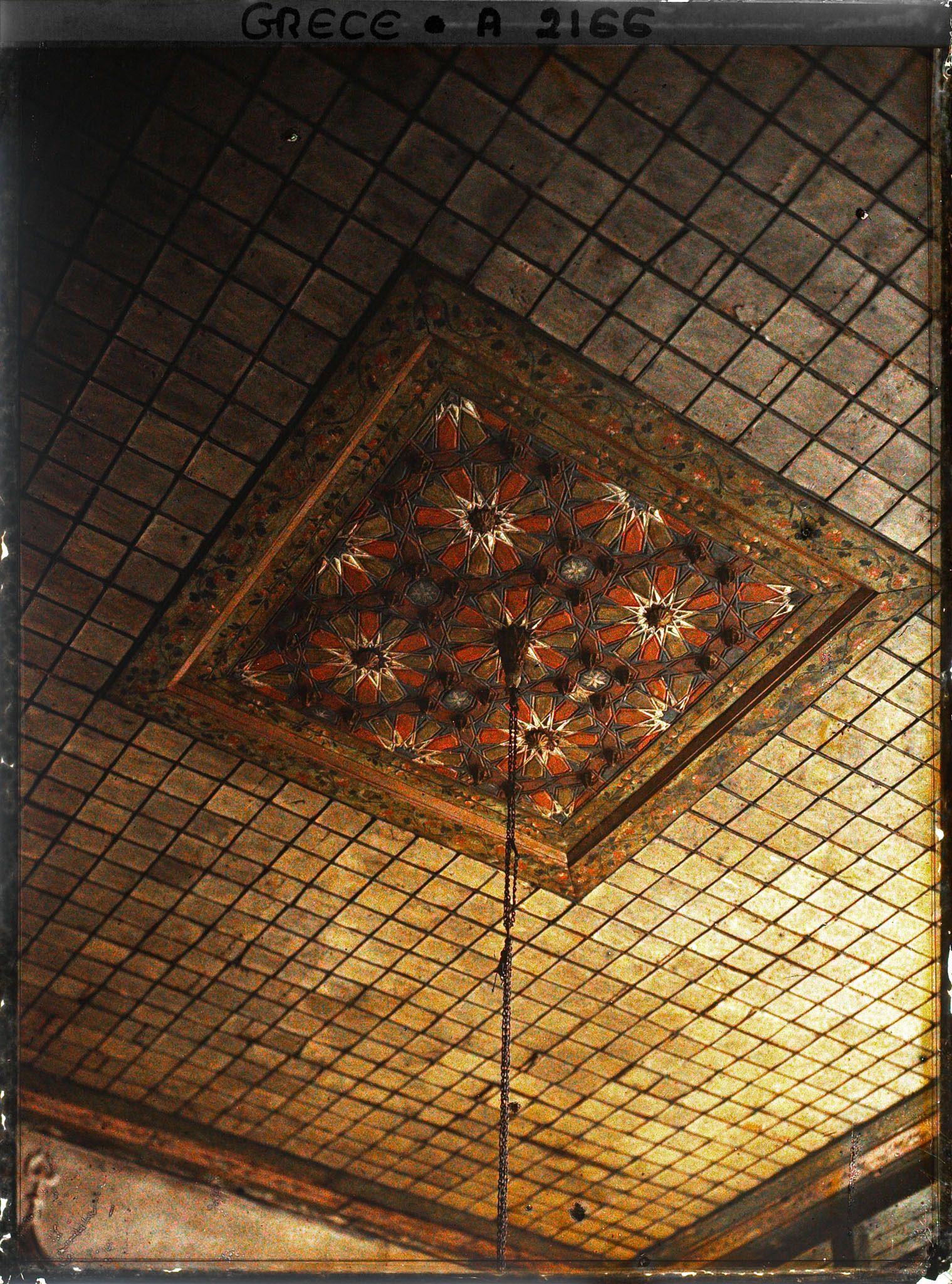 Image représentant Le plafond de la salle des Derviches