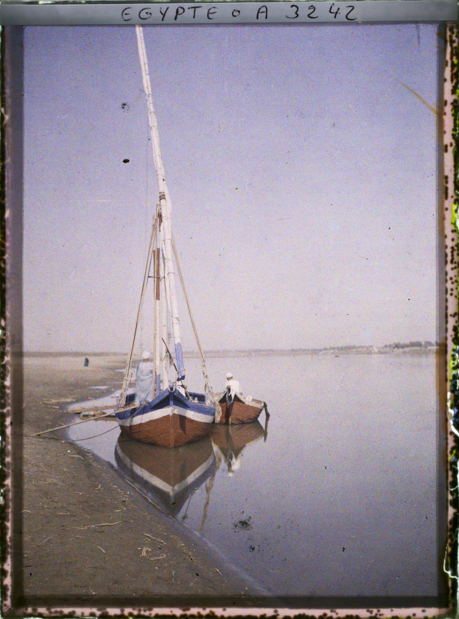 Image représentant Bateaux à quai sur le Nil