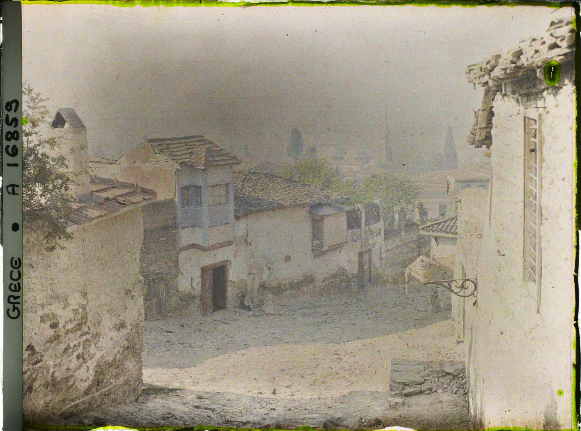 Image représentant Grèce, Salonique, Vue prise de la Ville haute