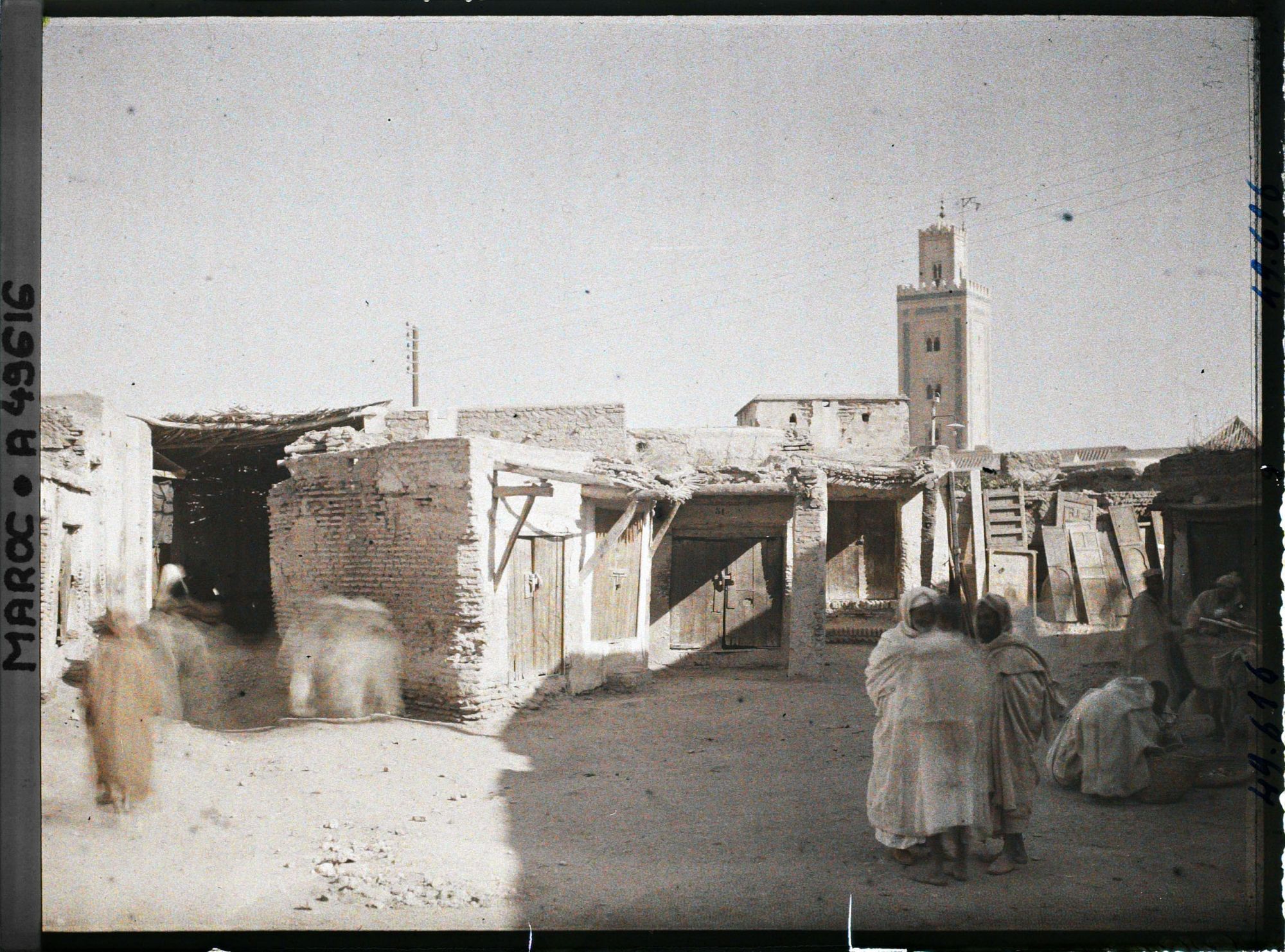 Image représentant Une partie des souks
