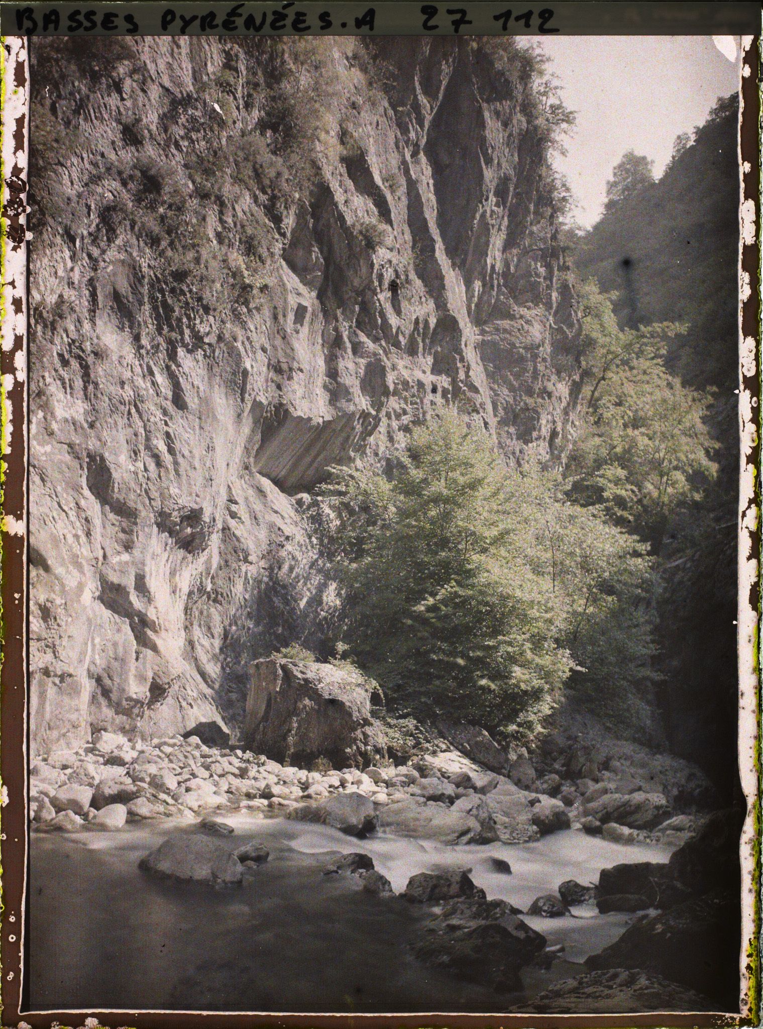 Image représentant France , Vallée D'Ossau, Le Gouffre du Hourat