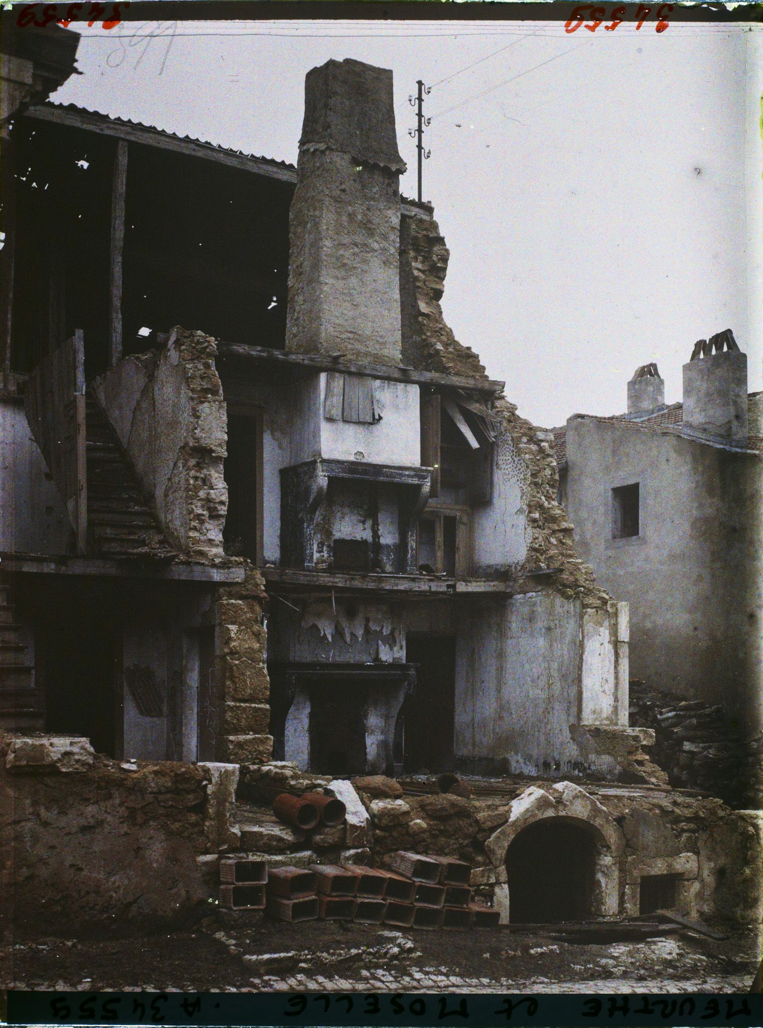 Image représentant France, Norroy, Vieille Maison éventrée