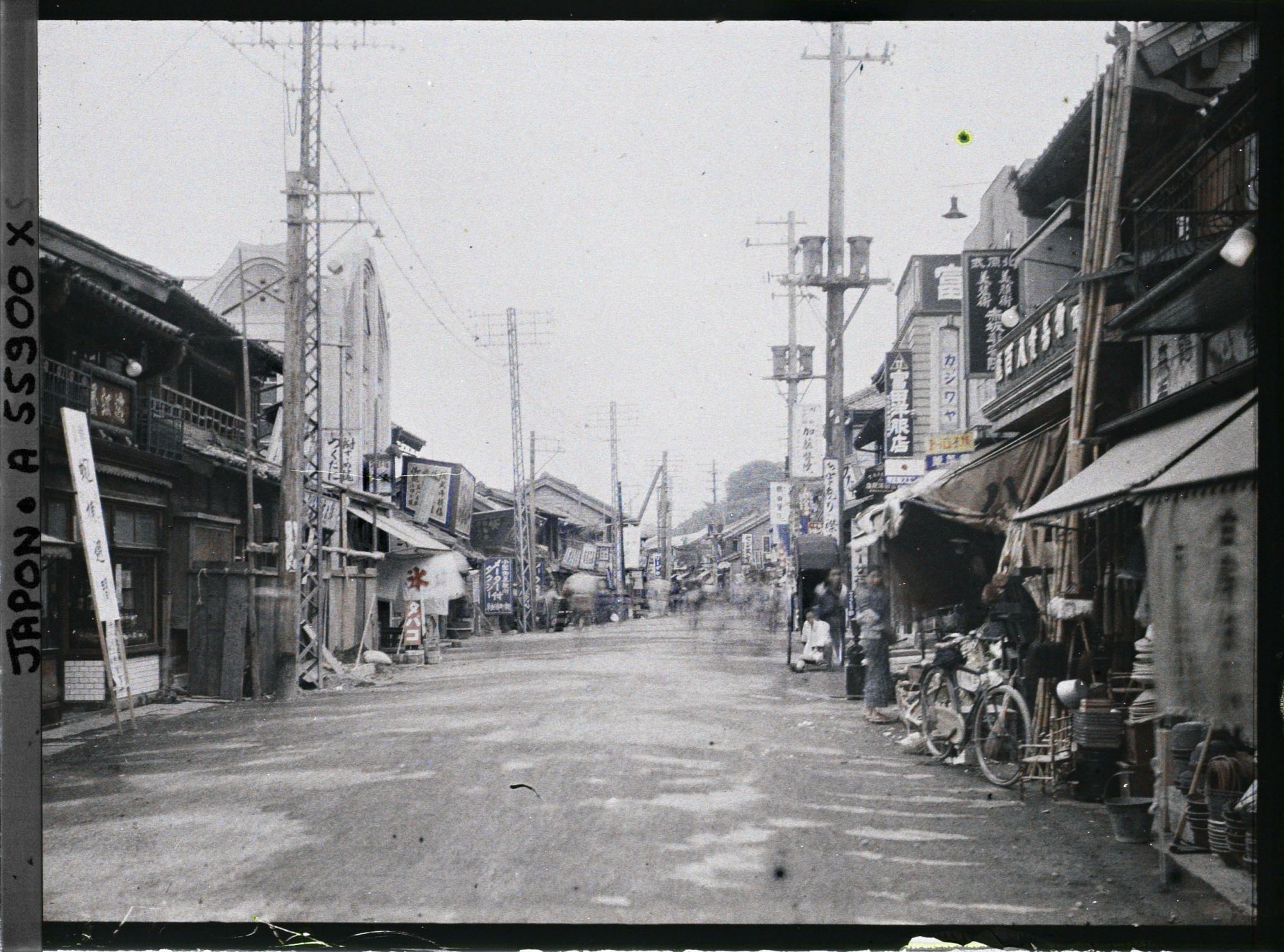 Image représentant Rue du quartier Akasaka (?)