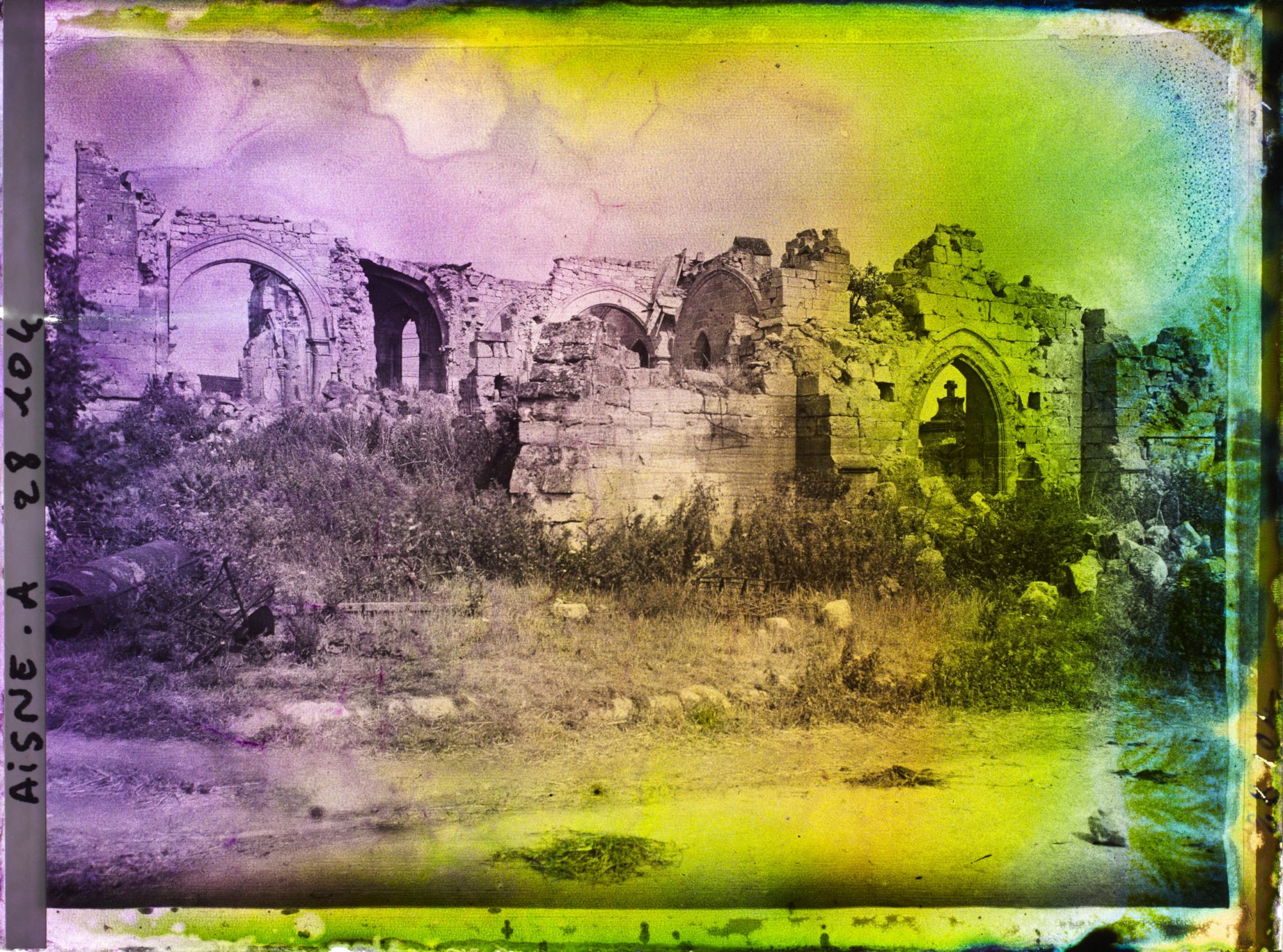 Image représentant France, Morsain, Ruines de l'Eglise