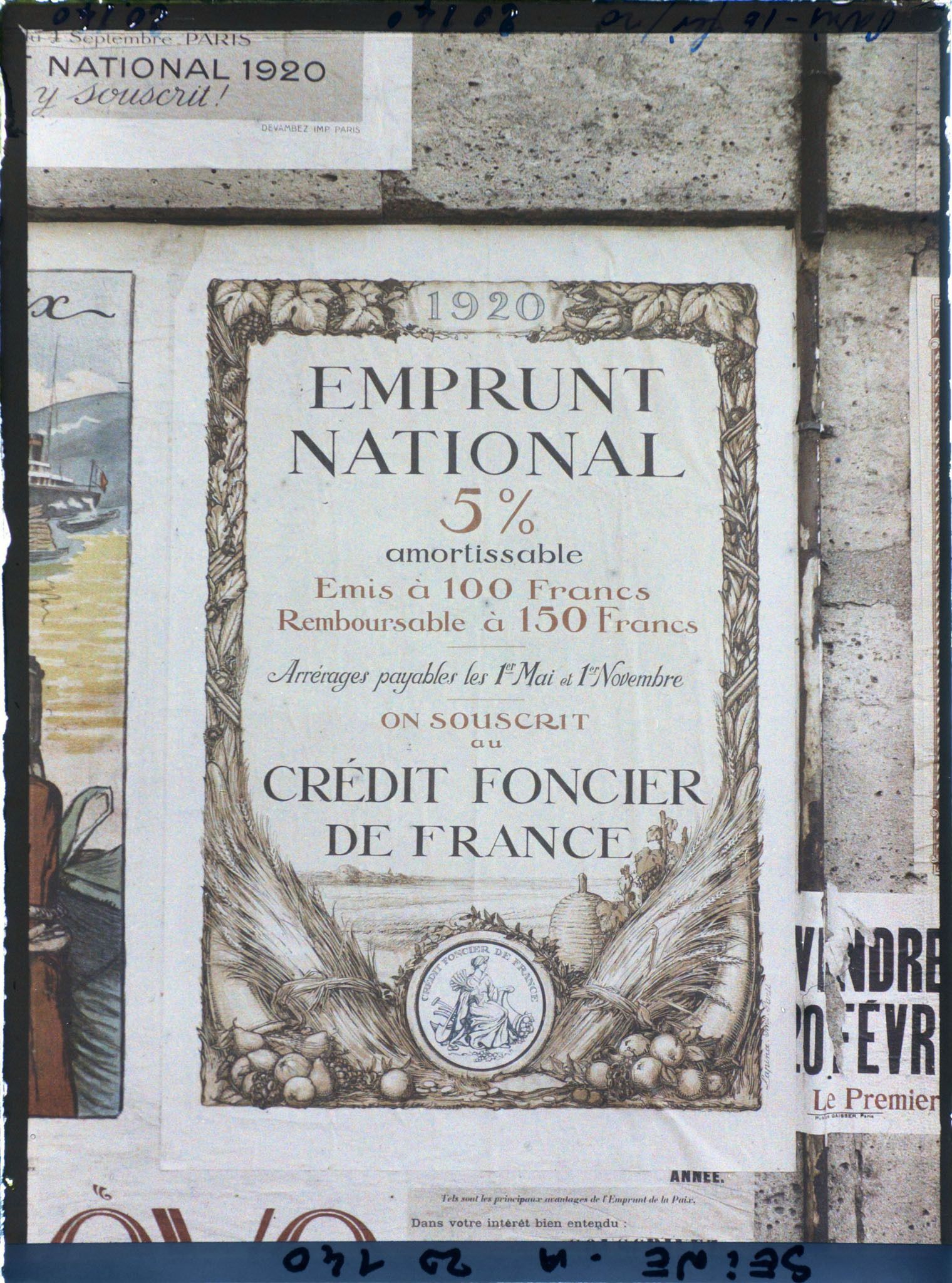 Image représentant Affiche de l'emprunt national de 1920, Crédit Foncier