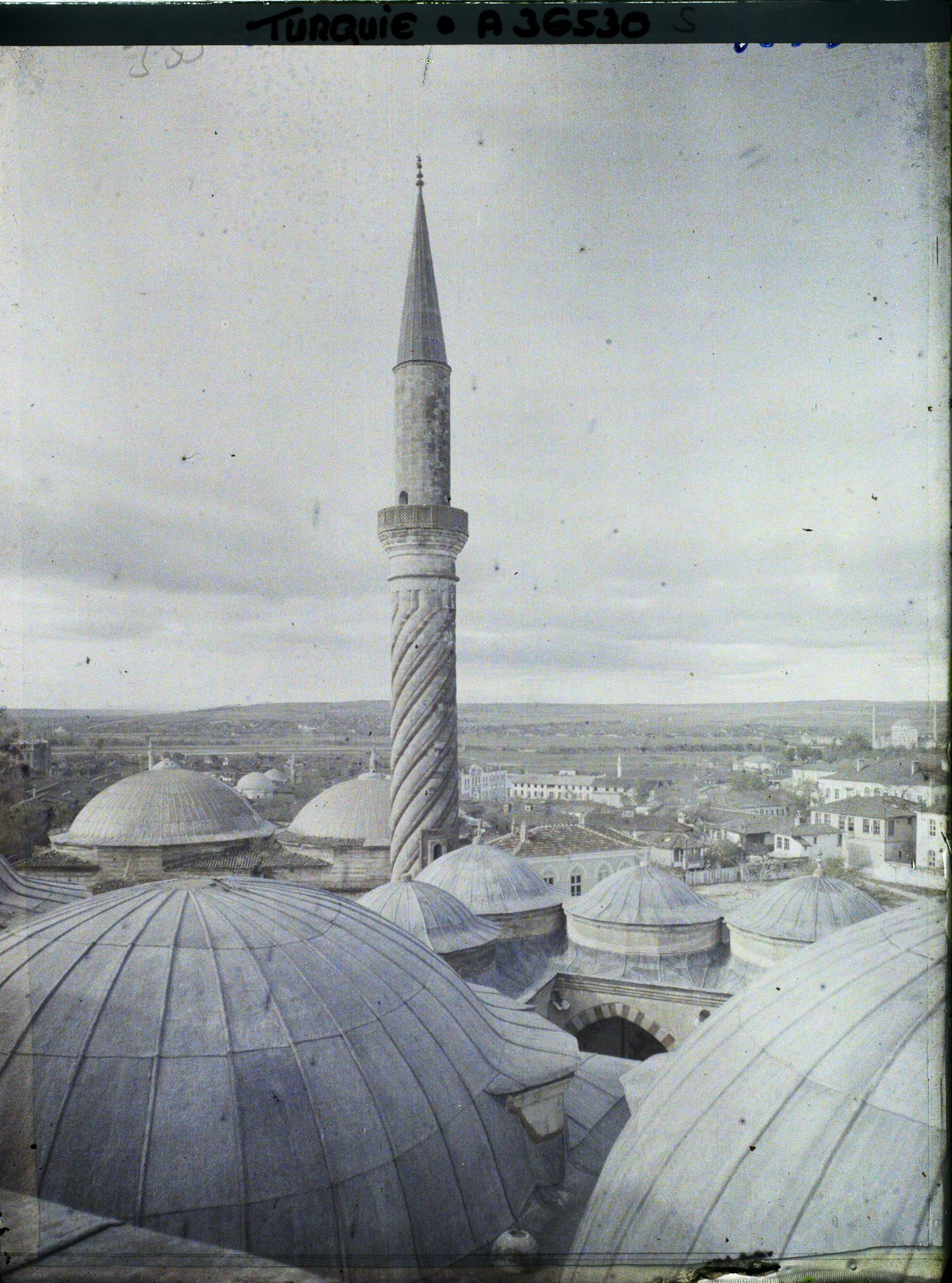 Image représentant Minaret et coupoles de la mosquée Selimiye (Grande Mosquée )