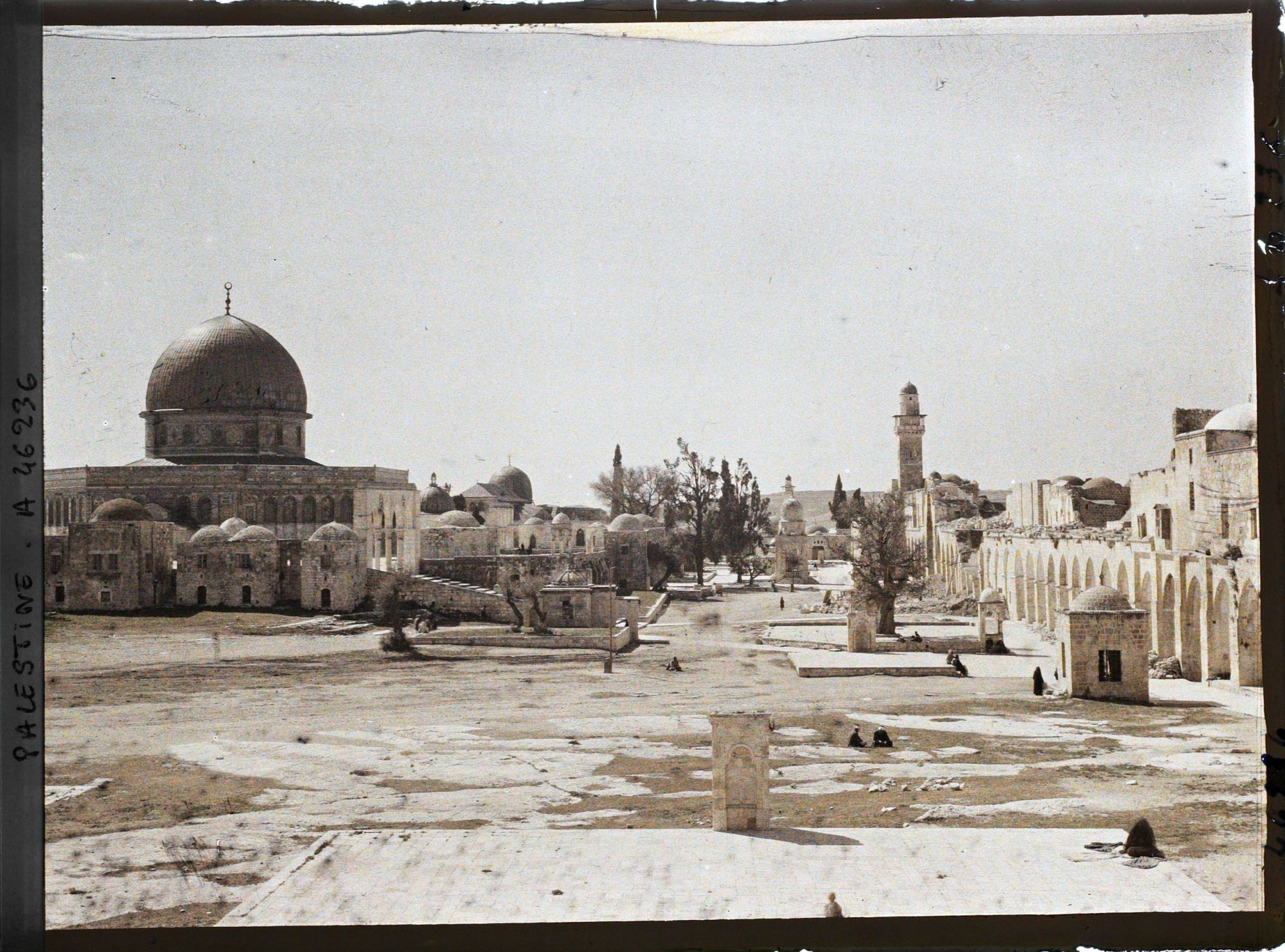 Image représentant Vue de la partie orientale de l'esplanade du Haram el Sherif