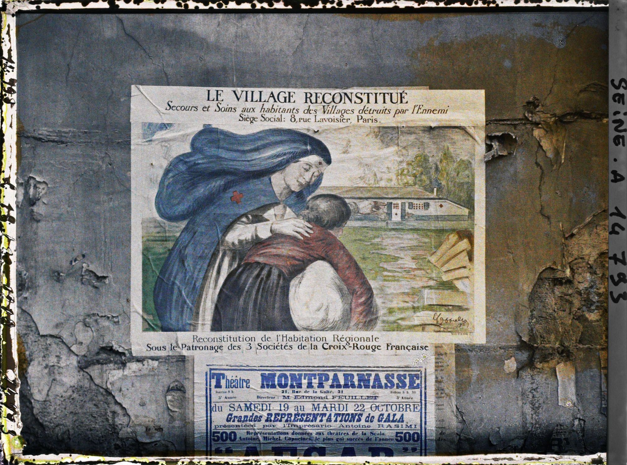 Image représentant Affiche Le village reconstitué