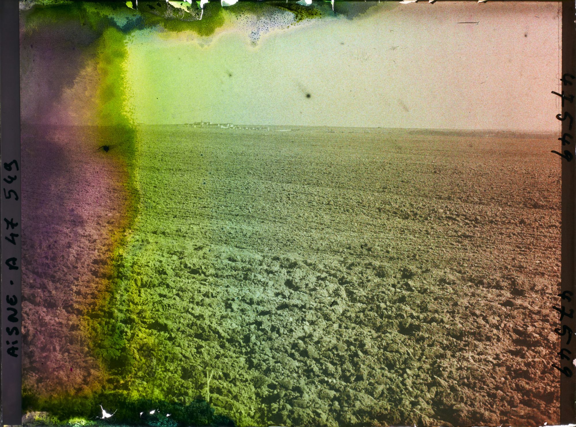 Image représentant France, Laffaux, Aspect du Sol au Chin des Dames vers ferme Meunejeau