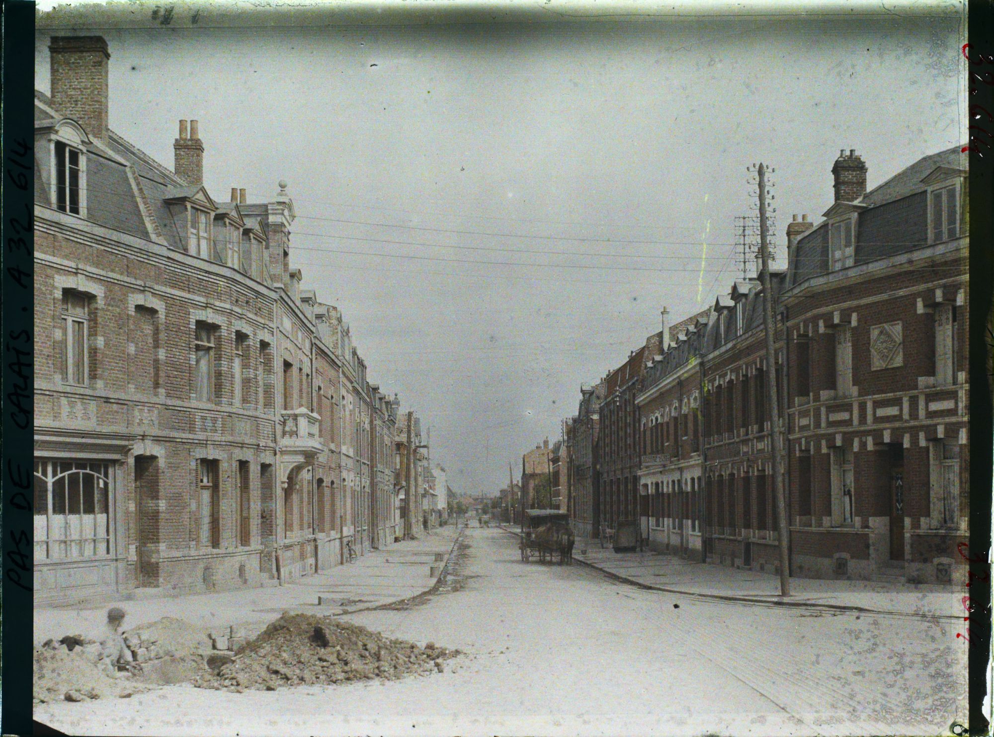 Image représentant France, Arras, Perspective rue St Michel