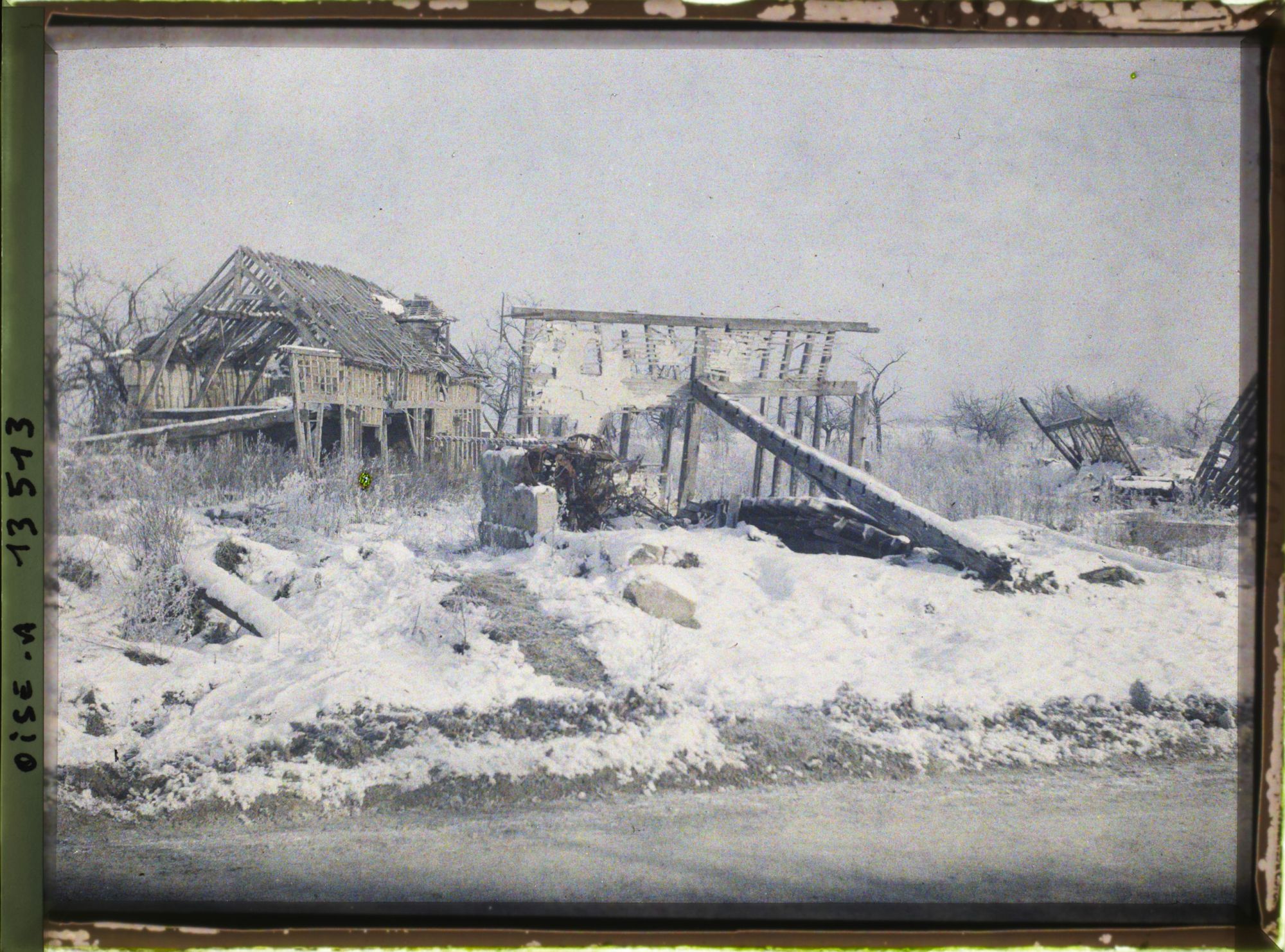 Image représentant France, Lassigny, Ruines