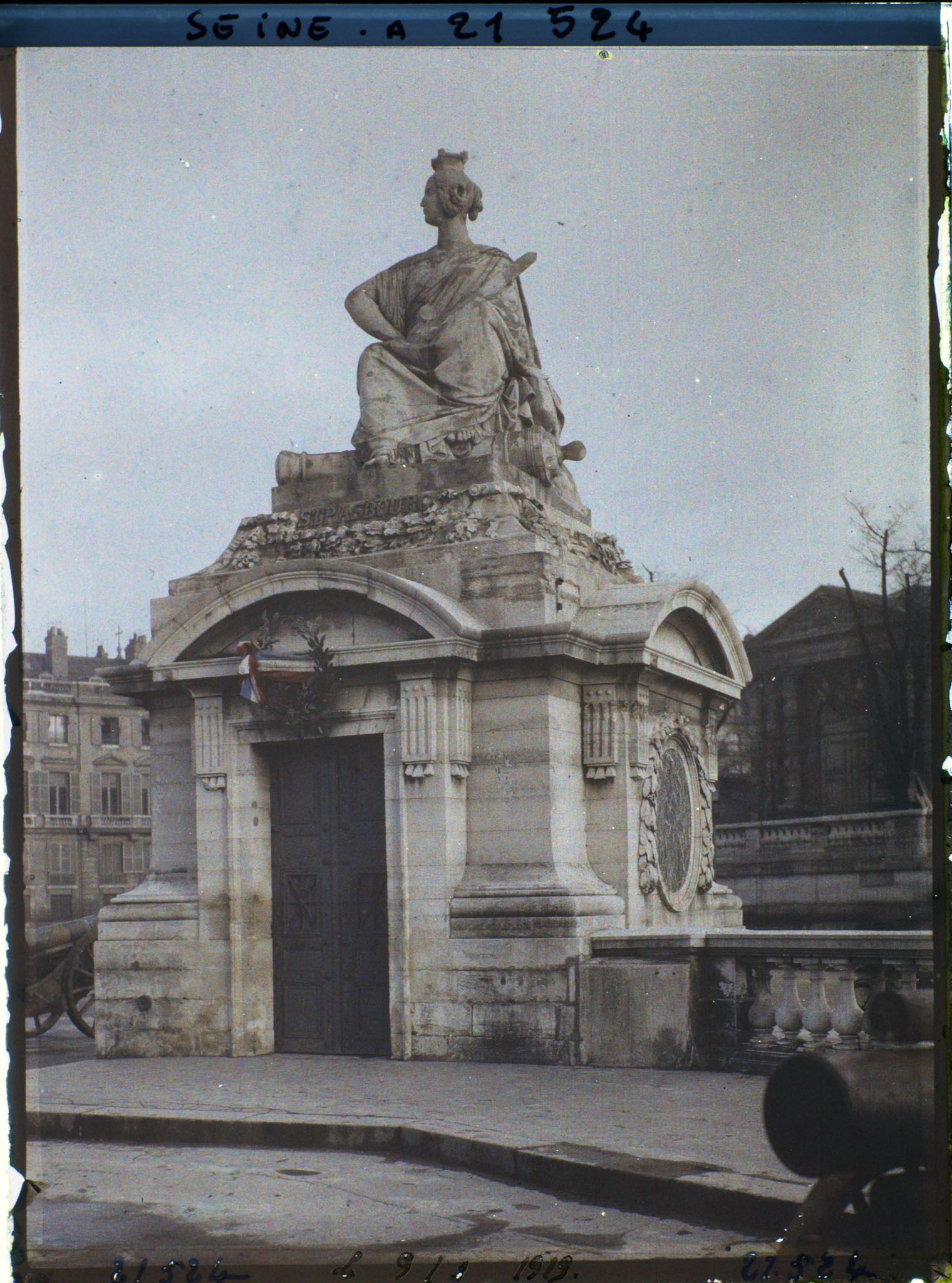 Image représentant La statue de Strasbourg, place de la Concorde