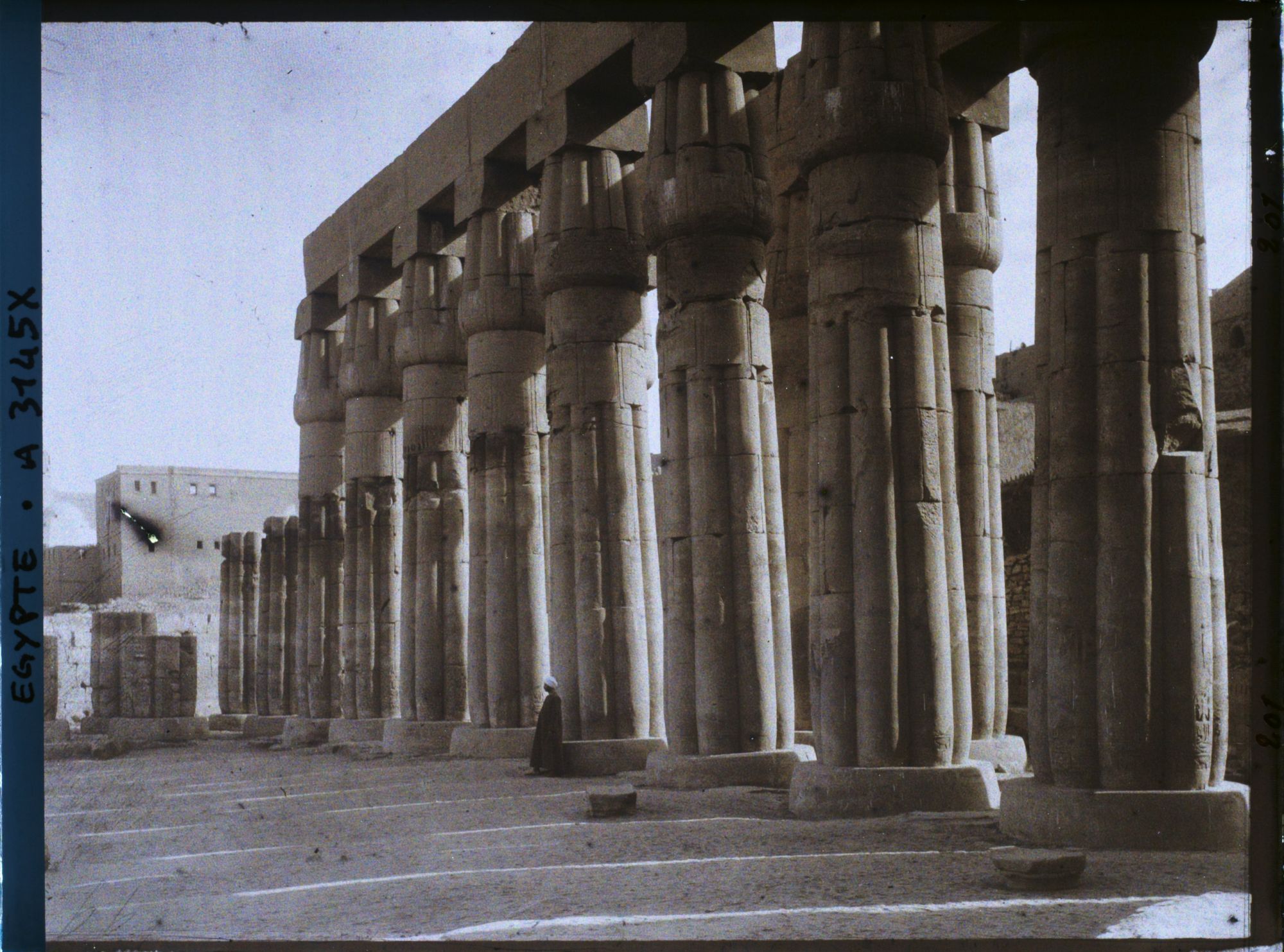 Image représentant Colonnade de la cour d'Amenophis III