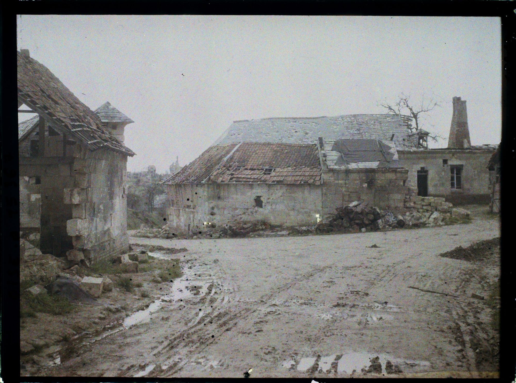 Image représentant France, Thiescourt, Guerre L'Unique rue de Thiescourt