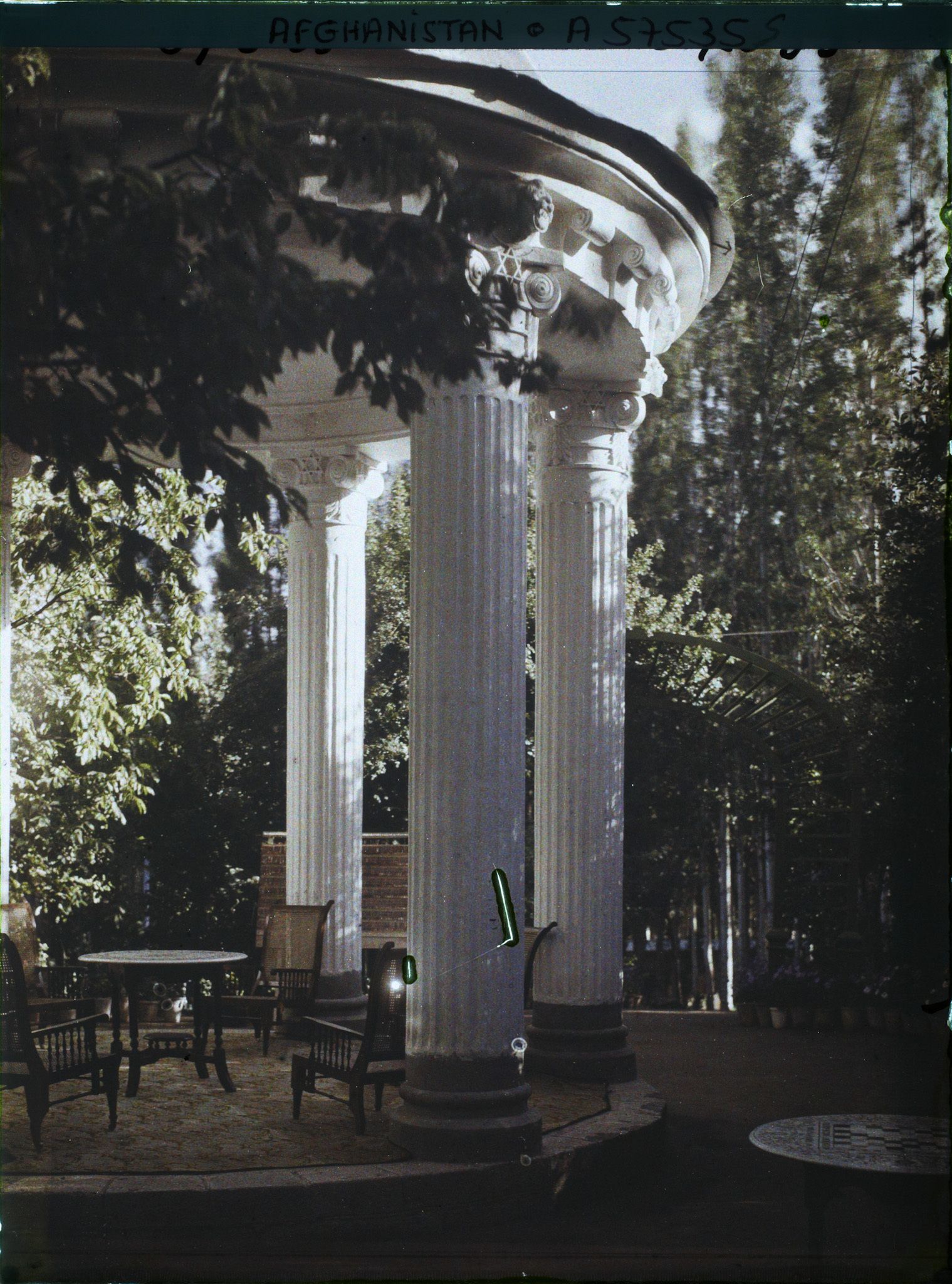 Image représentant Afghanistan, Paghman, Rotonde de travail du Roi