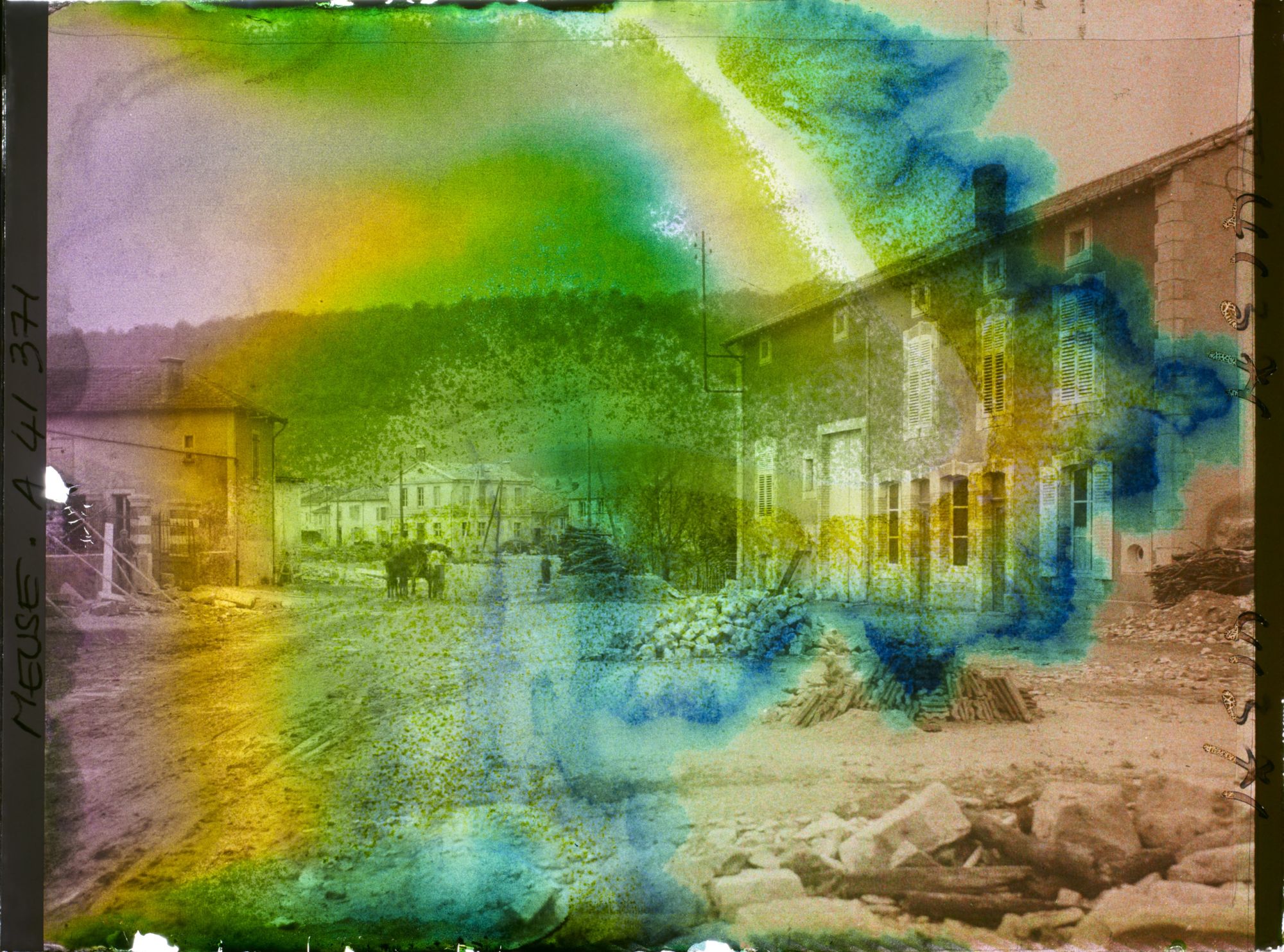 Image représentant France, Viéville, Reconstructions Grande Rue