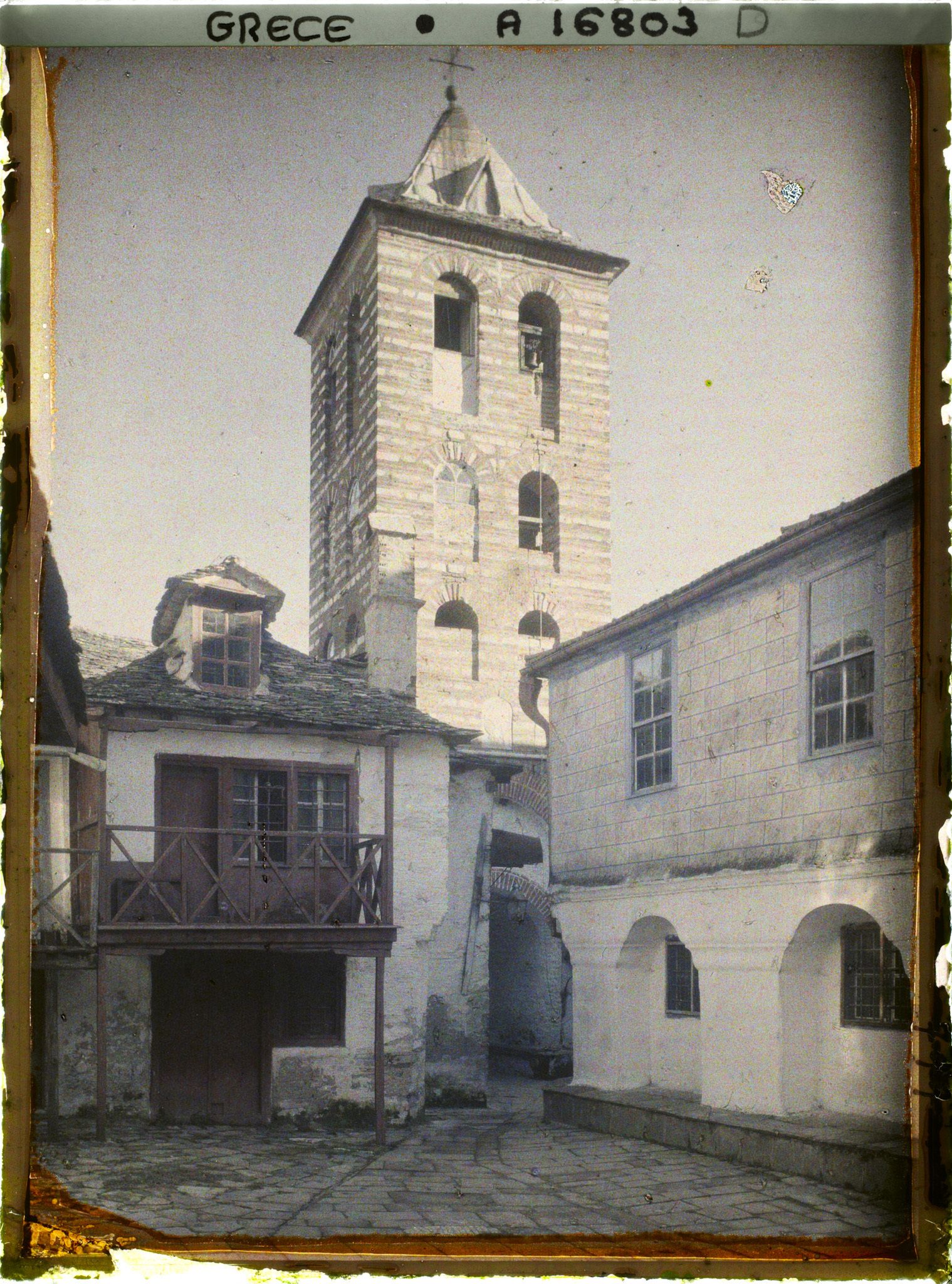 Image représentant Mont Athos, Pantokrator, Le Clocher du Protatone