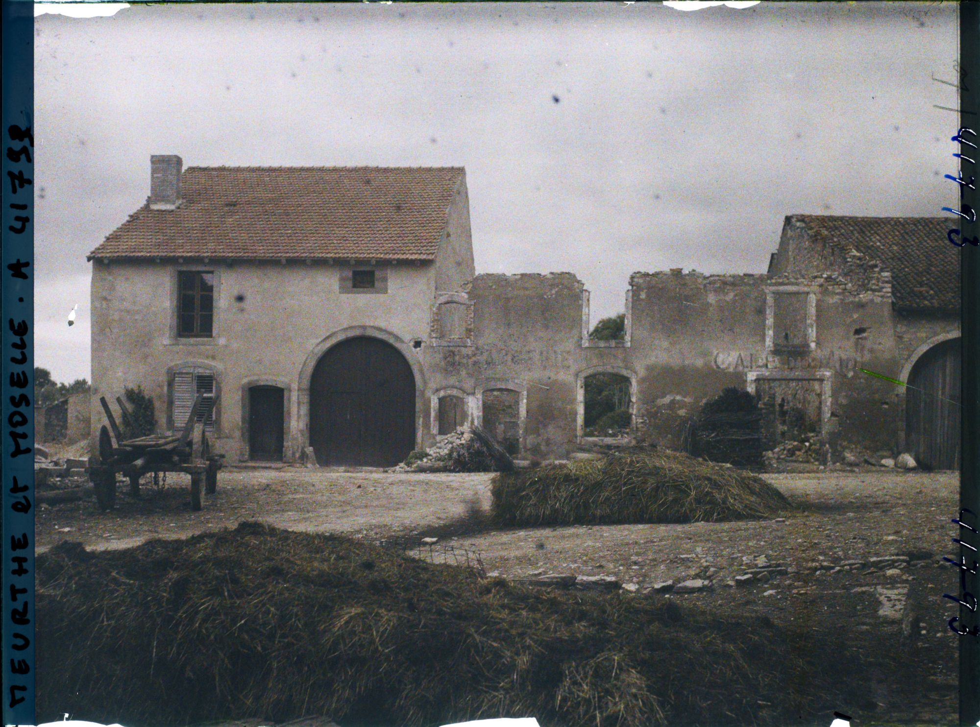 Image représentant France, Xermaménil, Ruines et reconstructions